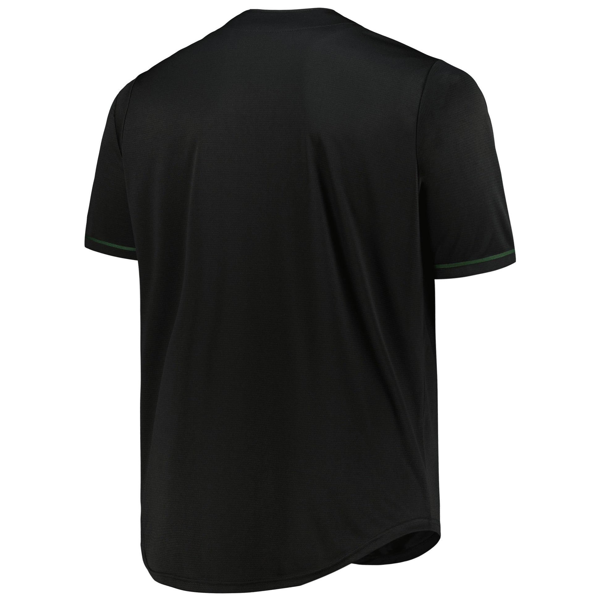 Men's Milwaukee Bucks Profile Black Big & Tall Pop Jersey