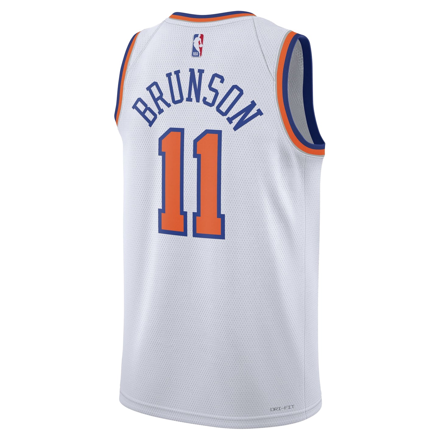 Unisex New York Knicks Jalen Brunson Nike White Swingman Jersey - Association Edition