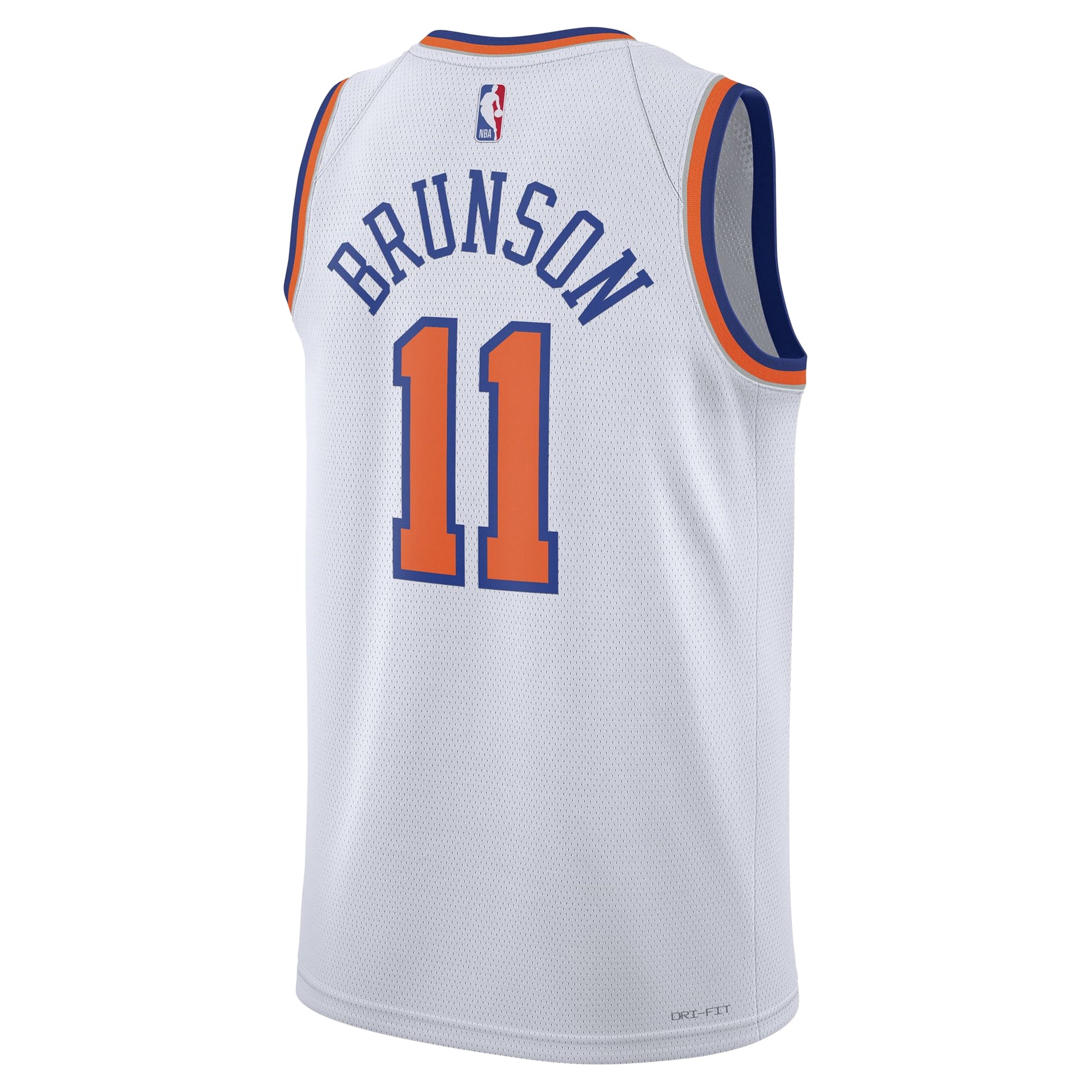 Unisex New York Knicks Jalen Brunson Nike White Swingman Jersey - Association Edition