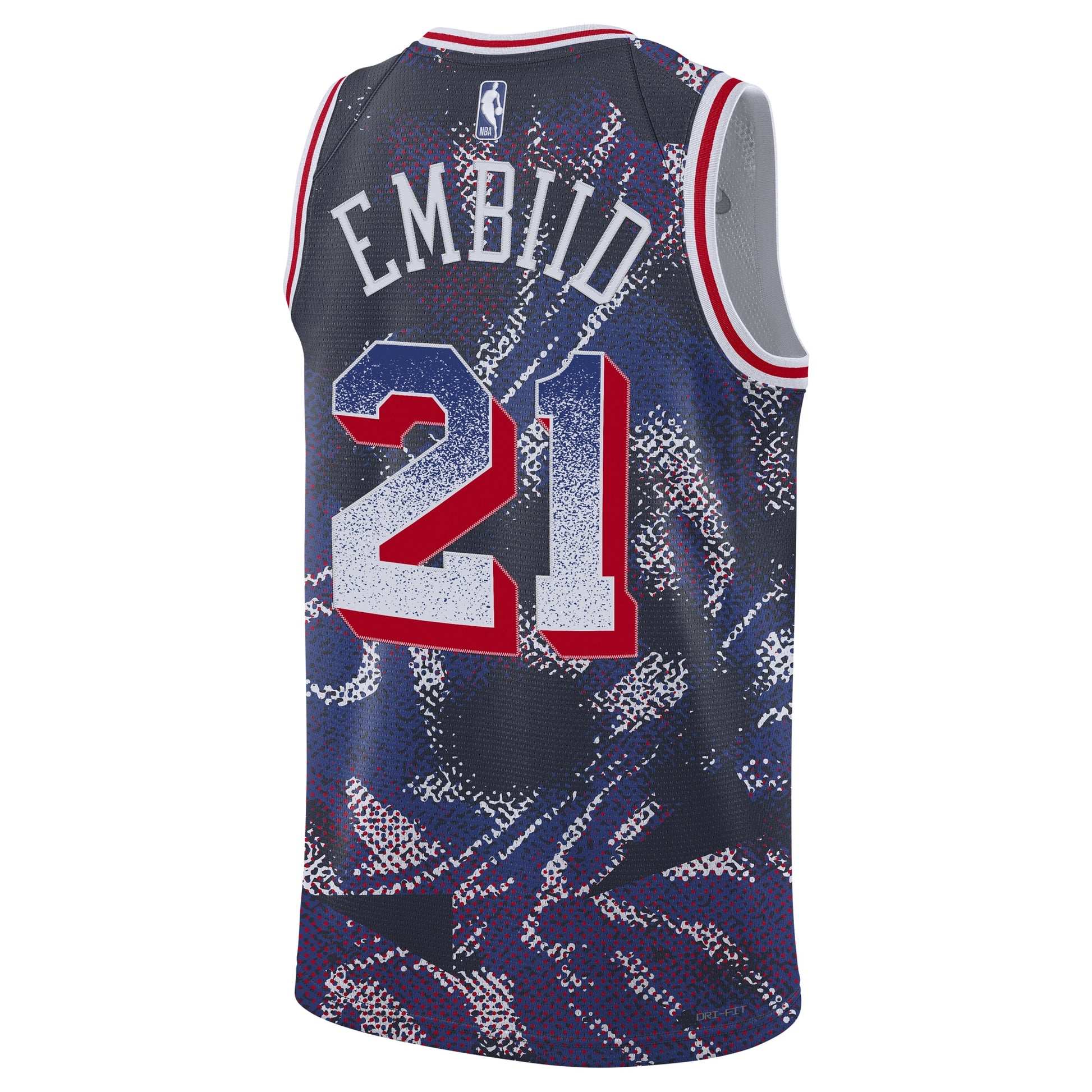 Unisex Philadelphia 76ers Joel Embiid Nike Navy 2025 Select Series Swingman Player Jersey