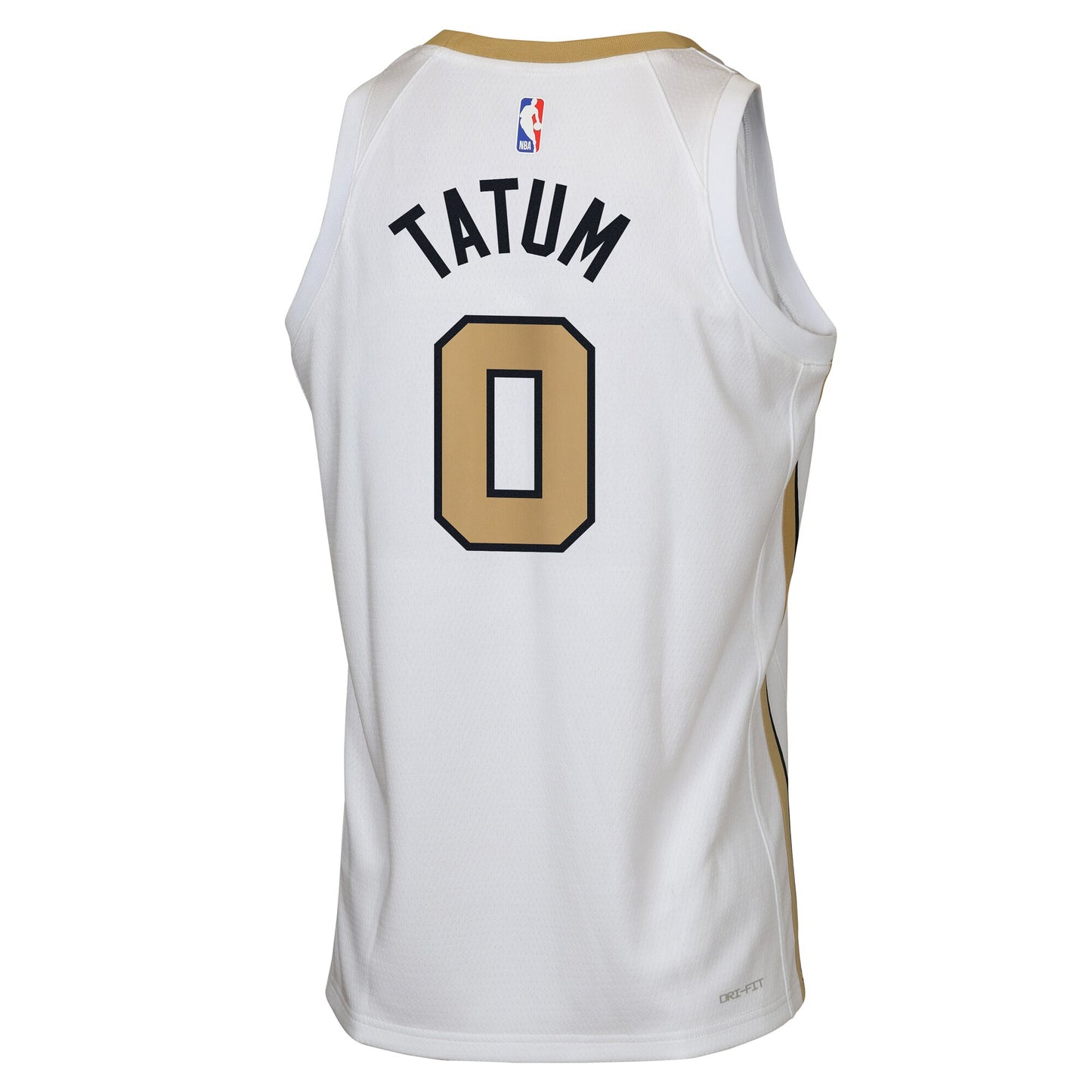Youth Boston Celtics Jayson Tatum Nike White 2025/26 City Edition Swingman Jersey