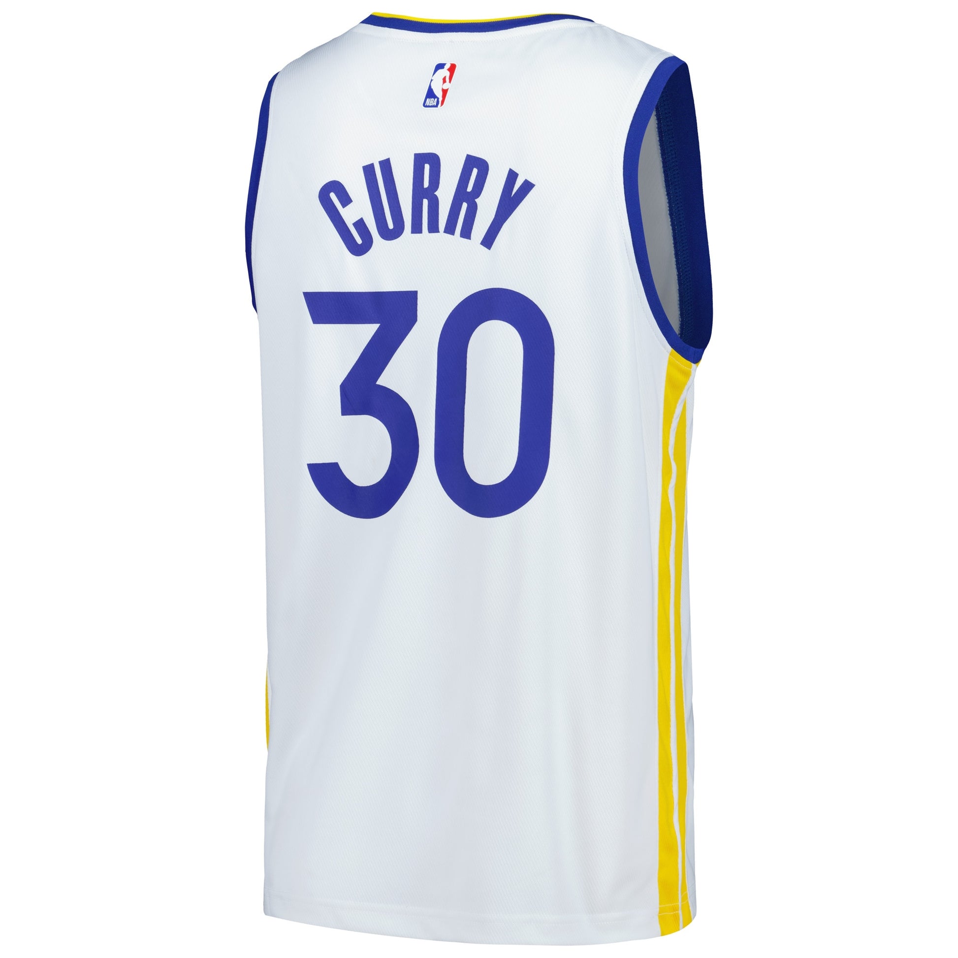 Men's Golden State Warriors Stephen Curry Fanatics White Fast Break Replica Player Jersey - Association Edition
