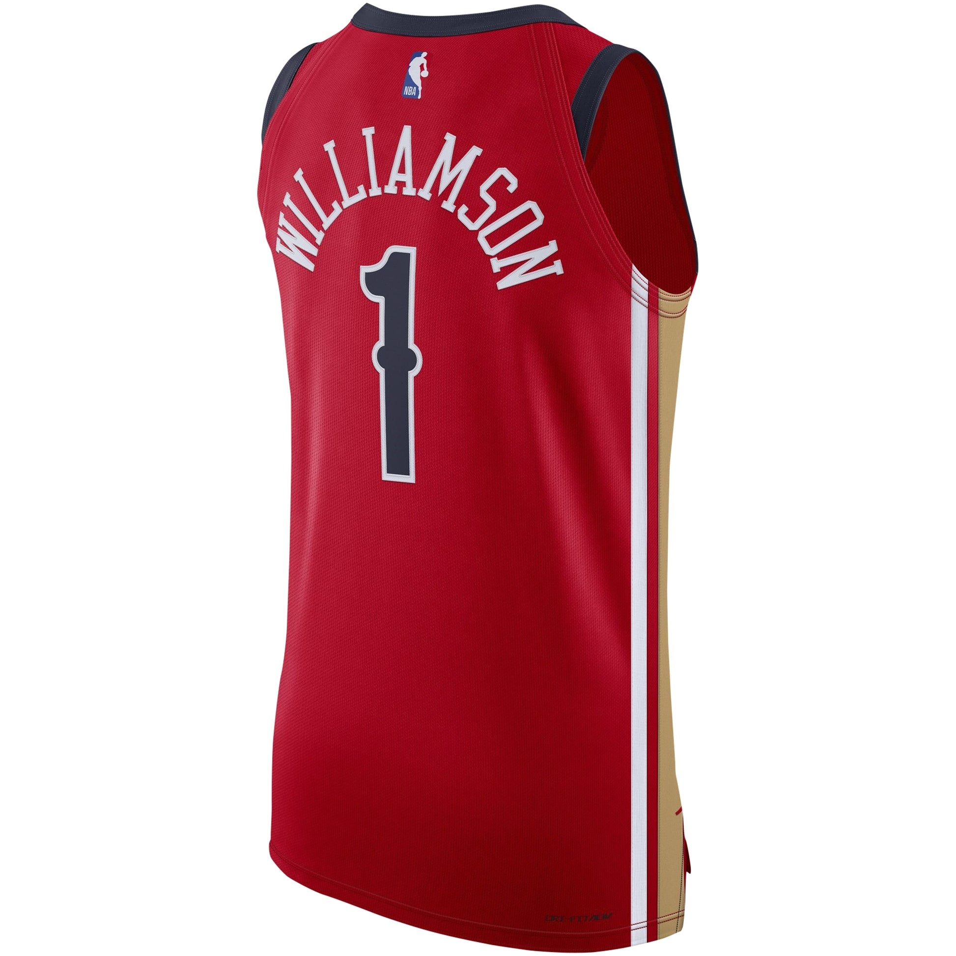 Men's New Orleans Pelicans Zion Williamson Jordan Brand Red Authentic Jersey - Statement Edition