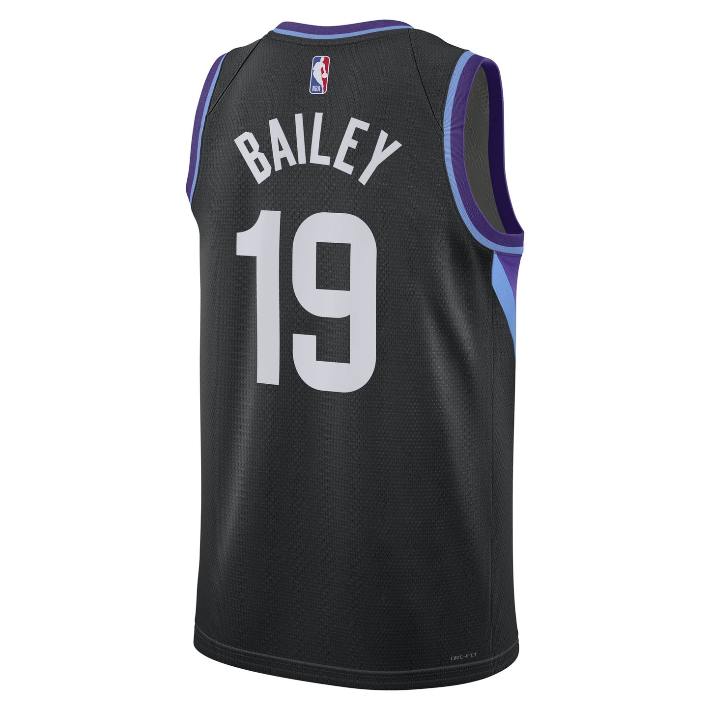 Unisex Utah Jazz Ace Bailey Jordan Brand Black Swingman Player Jersey - Statement Edition