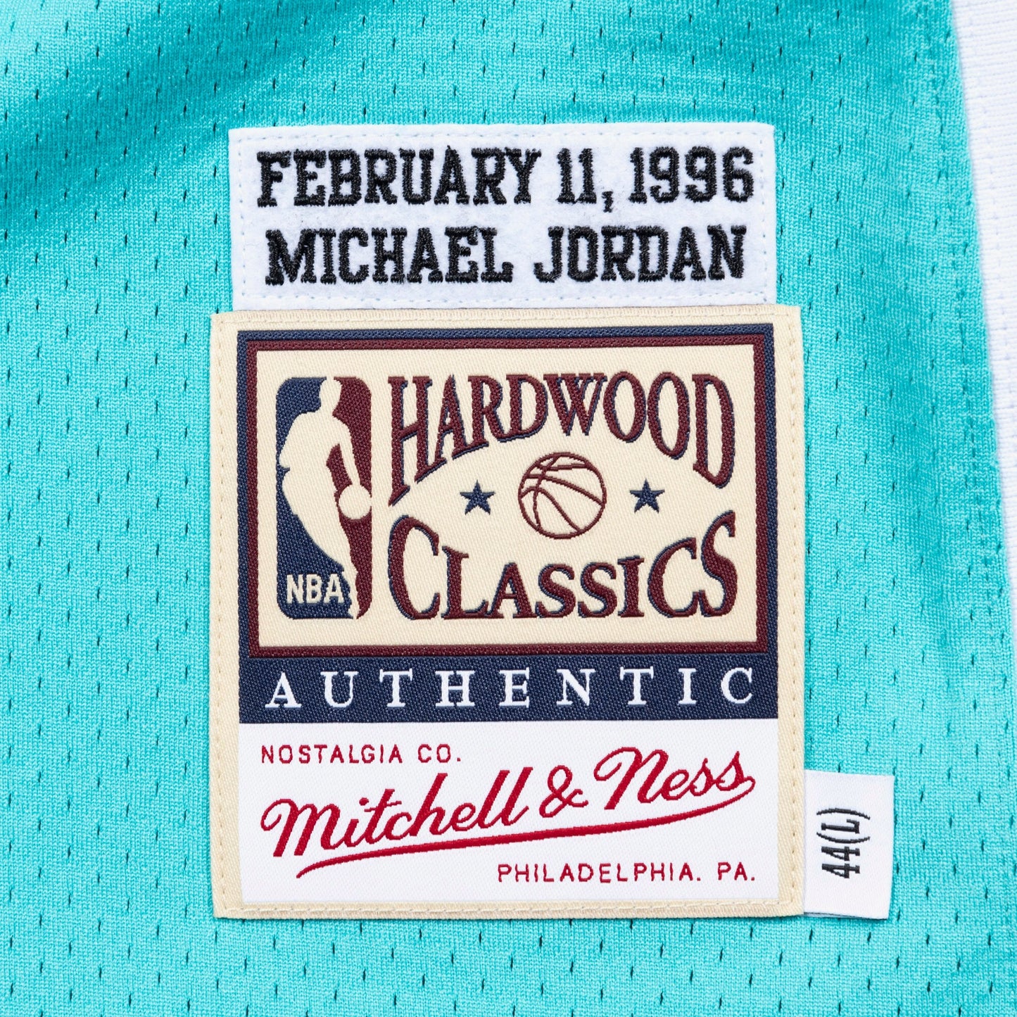 Men's 1996 NBA All-Star Game Michael Jordan Mitchell & Ness Teal Authentic Jersey