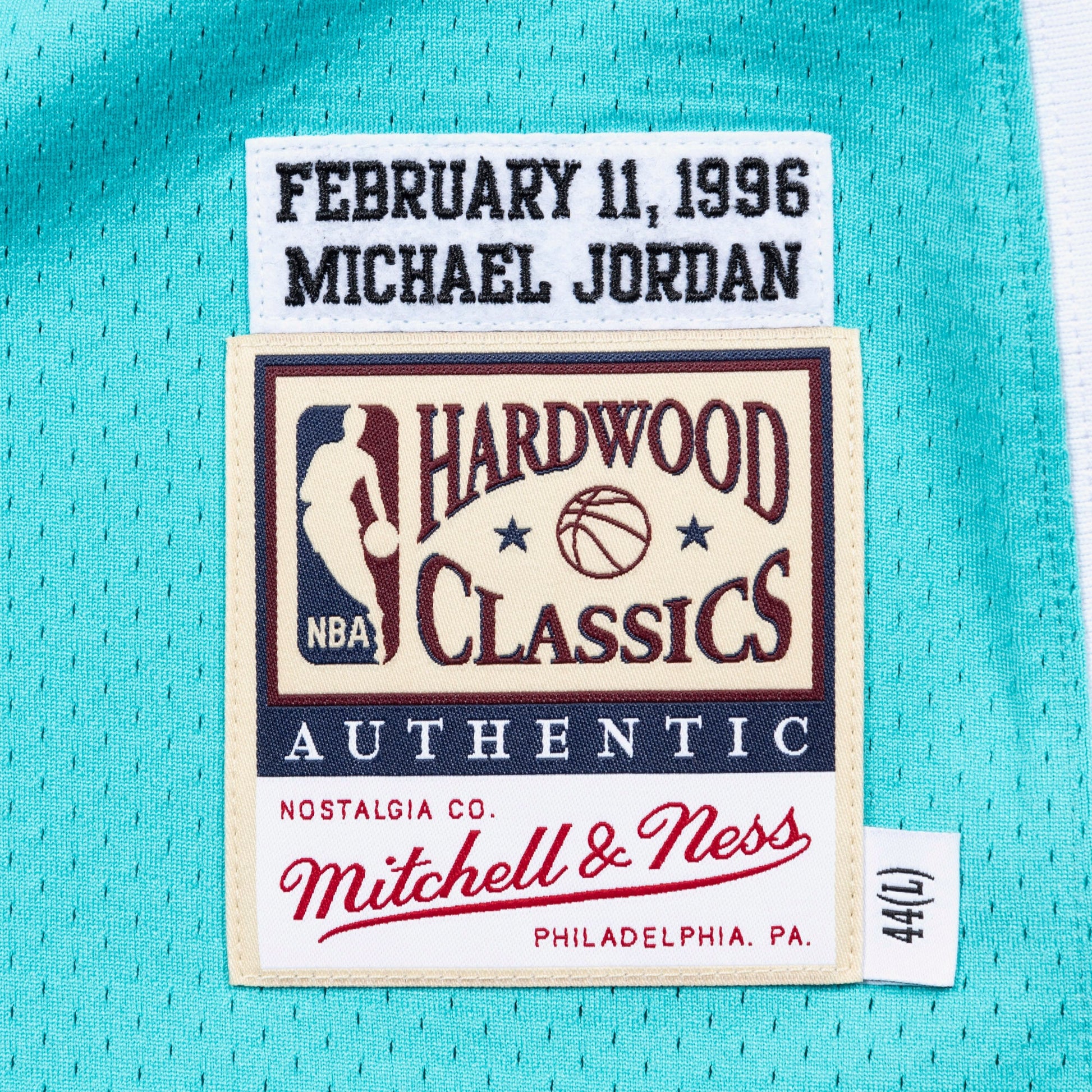 Men's 1996 NBA All-Star Game Michael Jordan Mitchell & Ness Teal Authentic Jersey