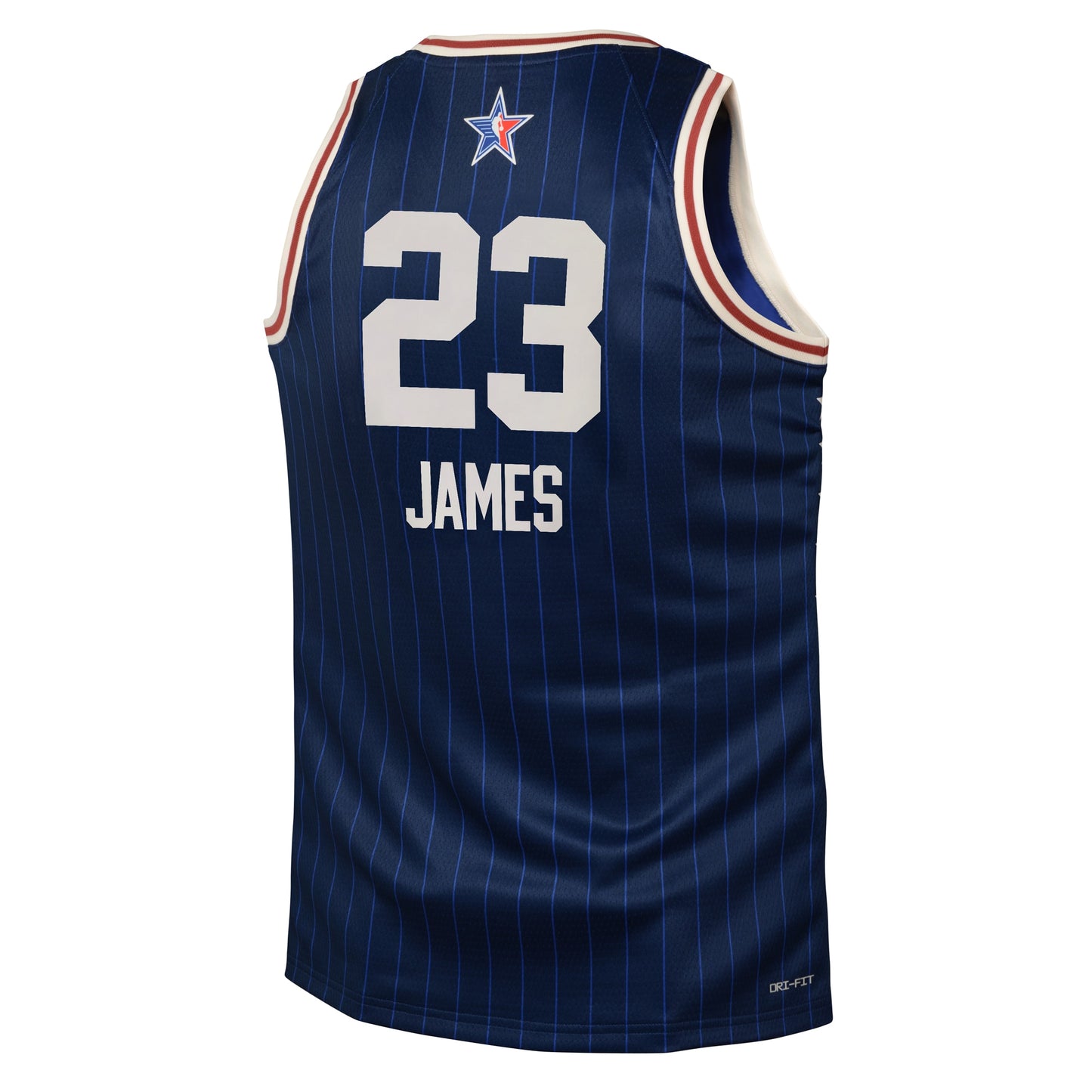 Youth LeBron James Jordan Brand Navy 2024 NBA All-Star Game Swingman Jersey