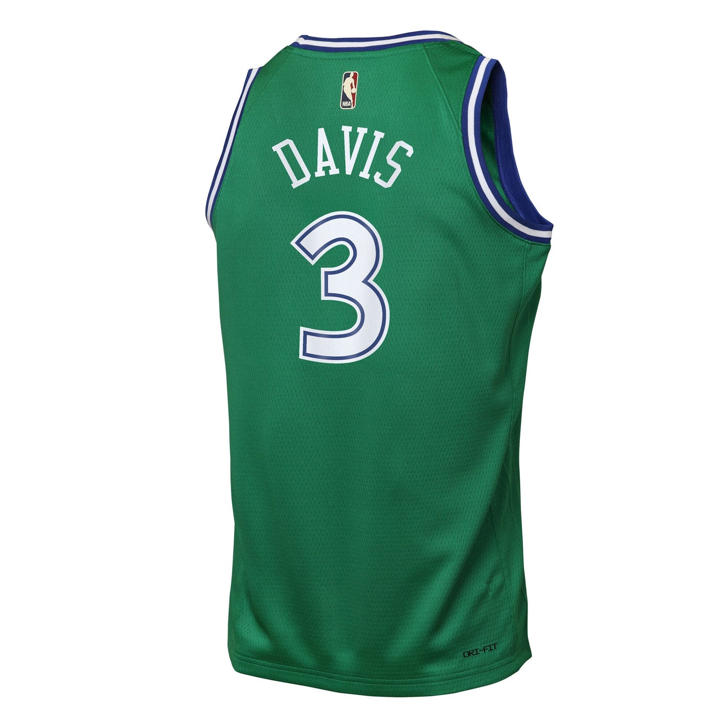 Youth Dallas Mavericks Anthony Davis Nike Green Swingman Jersey - Classic Edition
