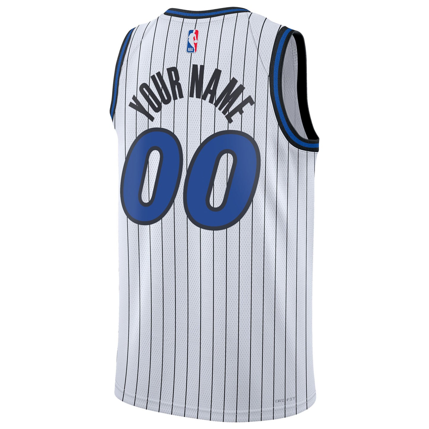 Unisex Orlando Magic Nike White Swingman Custom Jersey - Association Edition