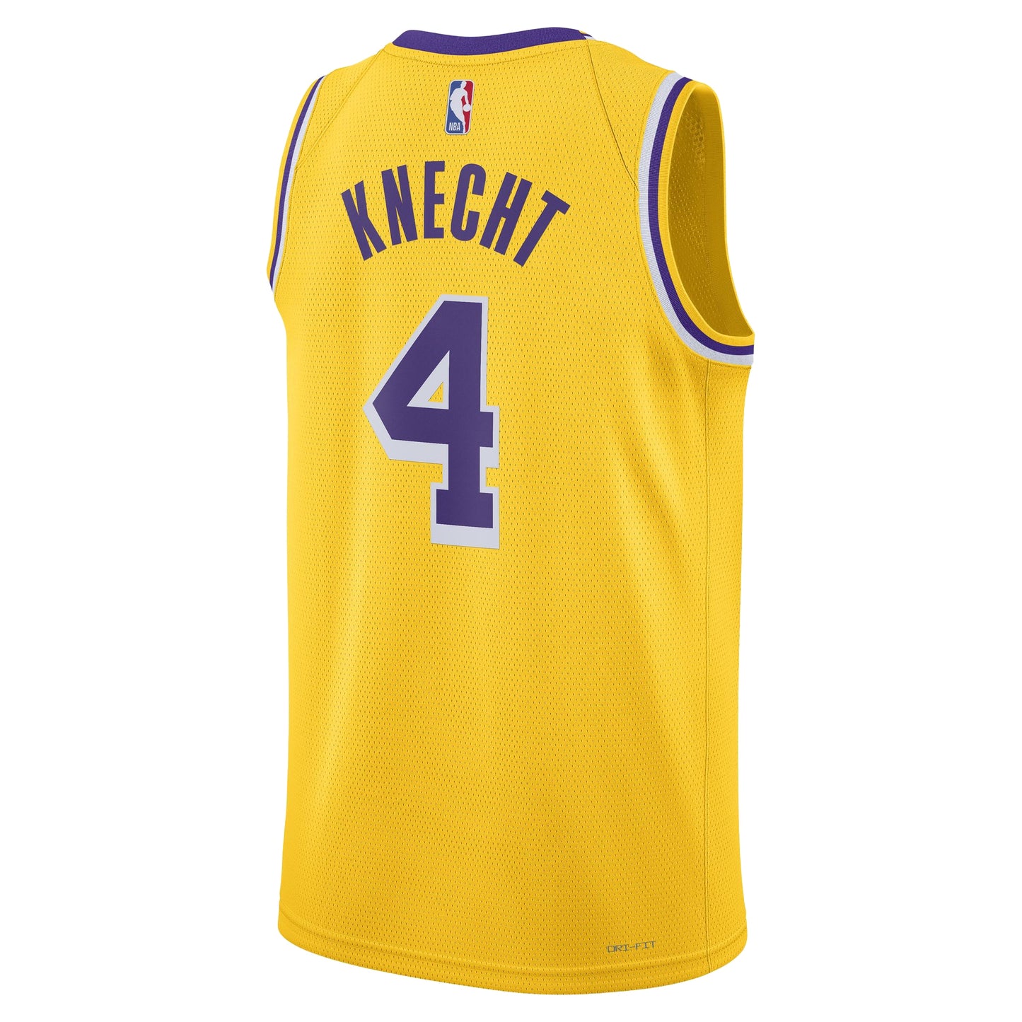 Unisex Los Angeles Lakers Dalton Knecht Nike Gold Swingman Jersey