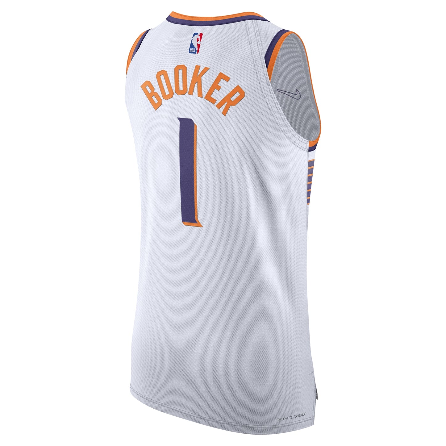 Men's Phoenix Suns Devin Booker Nike White Authentic Jersey - Association Edition