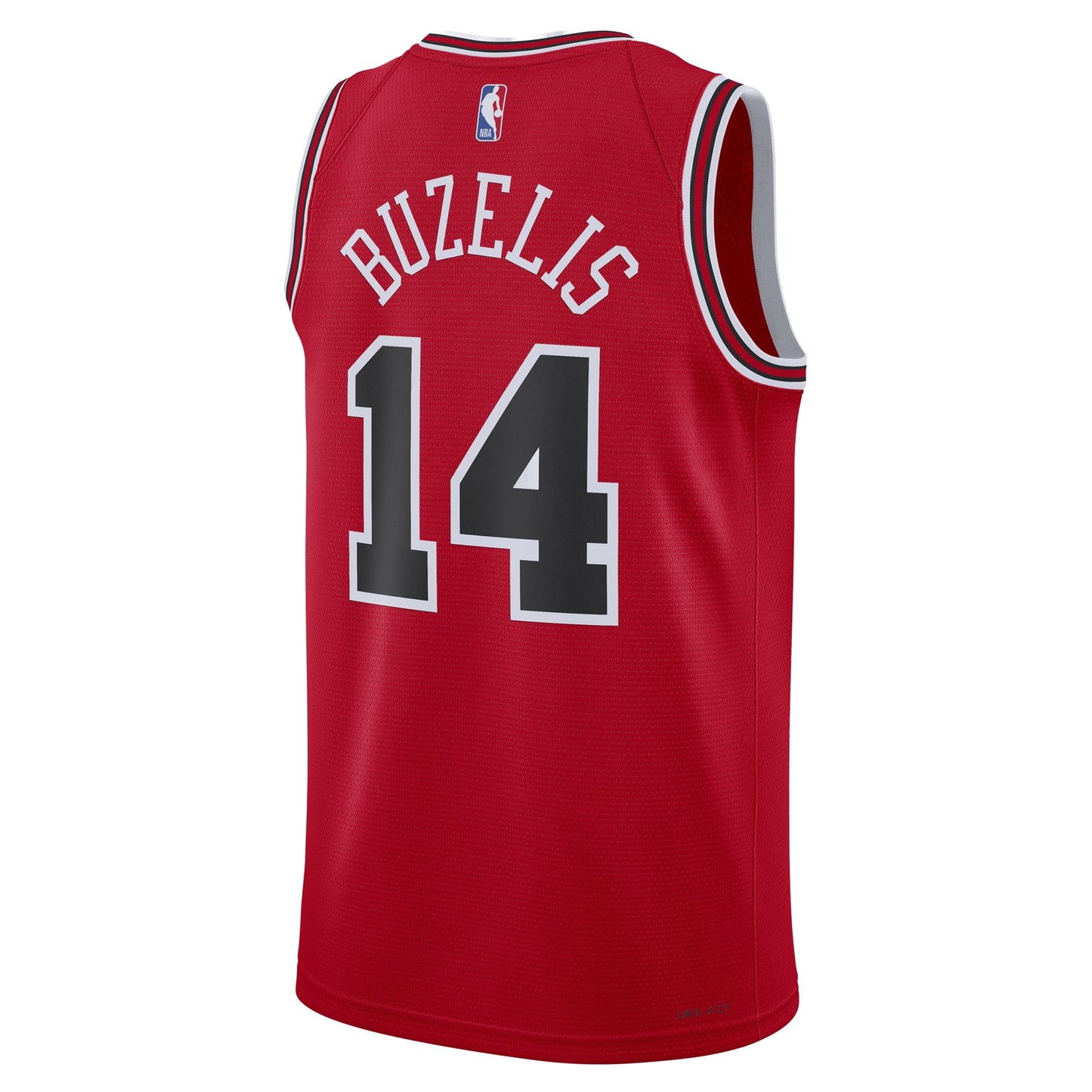 Unisex Chicago Bulls Matas Buzelis Nike Red Swingman Player Jersey - Icon Edition