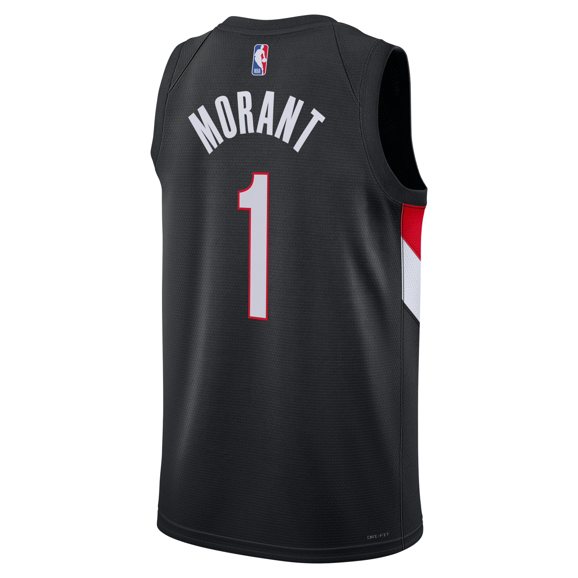 Unisex Portland Trail Blazers Ja Morant Nike Black Swingman Jersey - Icon Edition