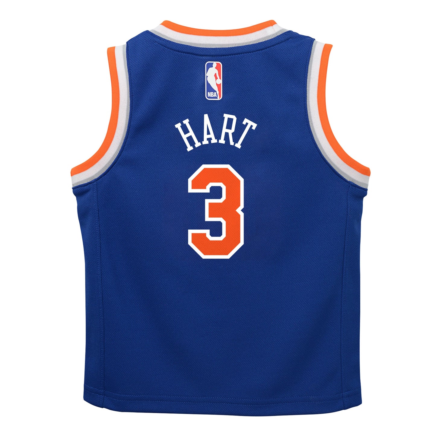 Toddler New York Knicks Josh Hart Nike Blue Replica Swingman Jersey - Icon Edition
