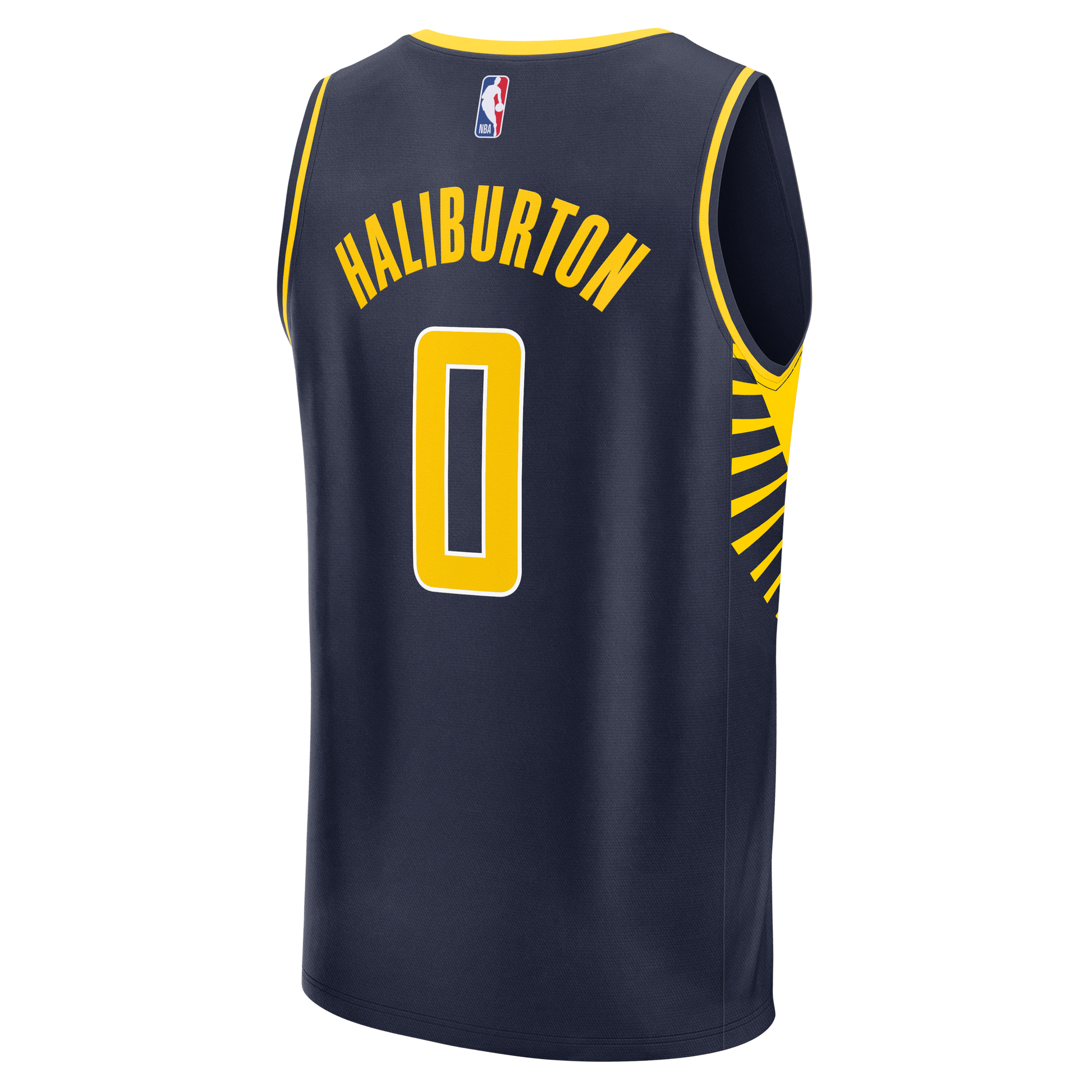 Youth Indiana Pacers Tyrese Haliburton Fanatics Navy Fast Break Replica Player Jersey