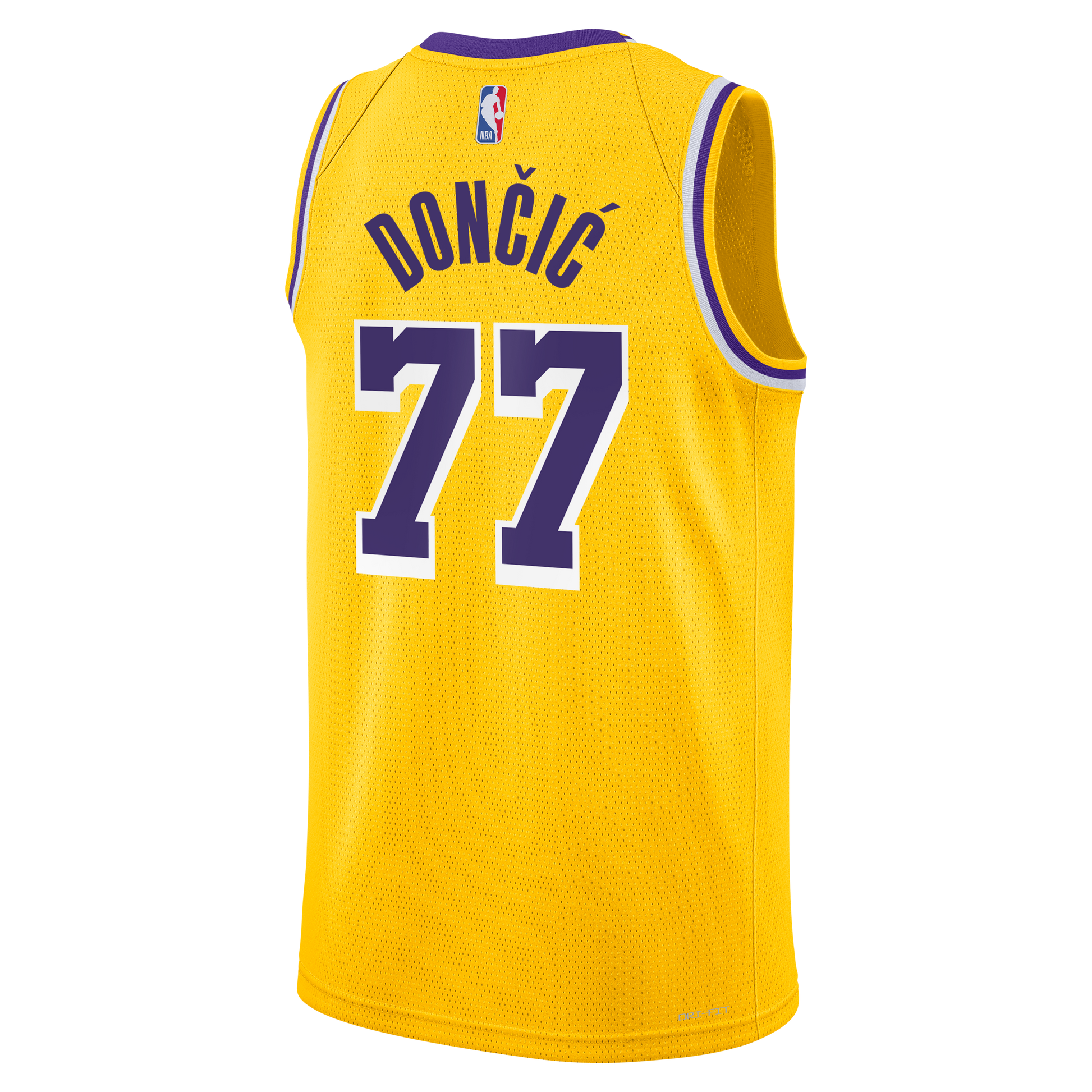 Youth Los Angeles Lakers Luka Dončić Nike Gold Swingman Jersey - Icon Edition