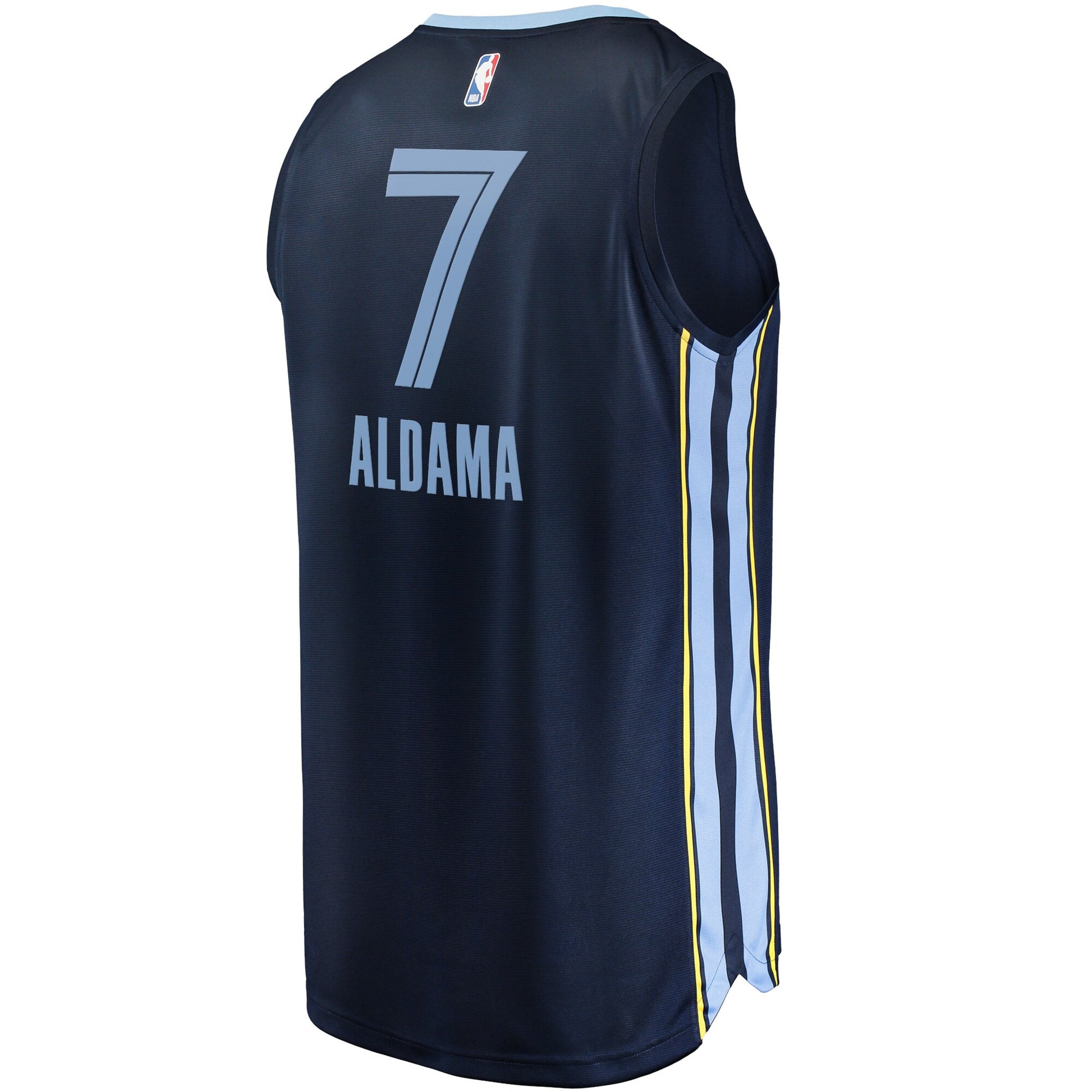 Men's Memphis Grizzlies Santi Aldama Fanatics Navy Fast Break Replica Jersey - Icon Edition