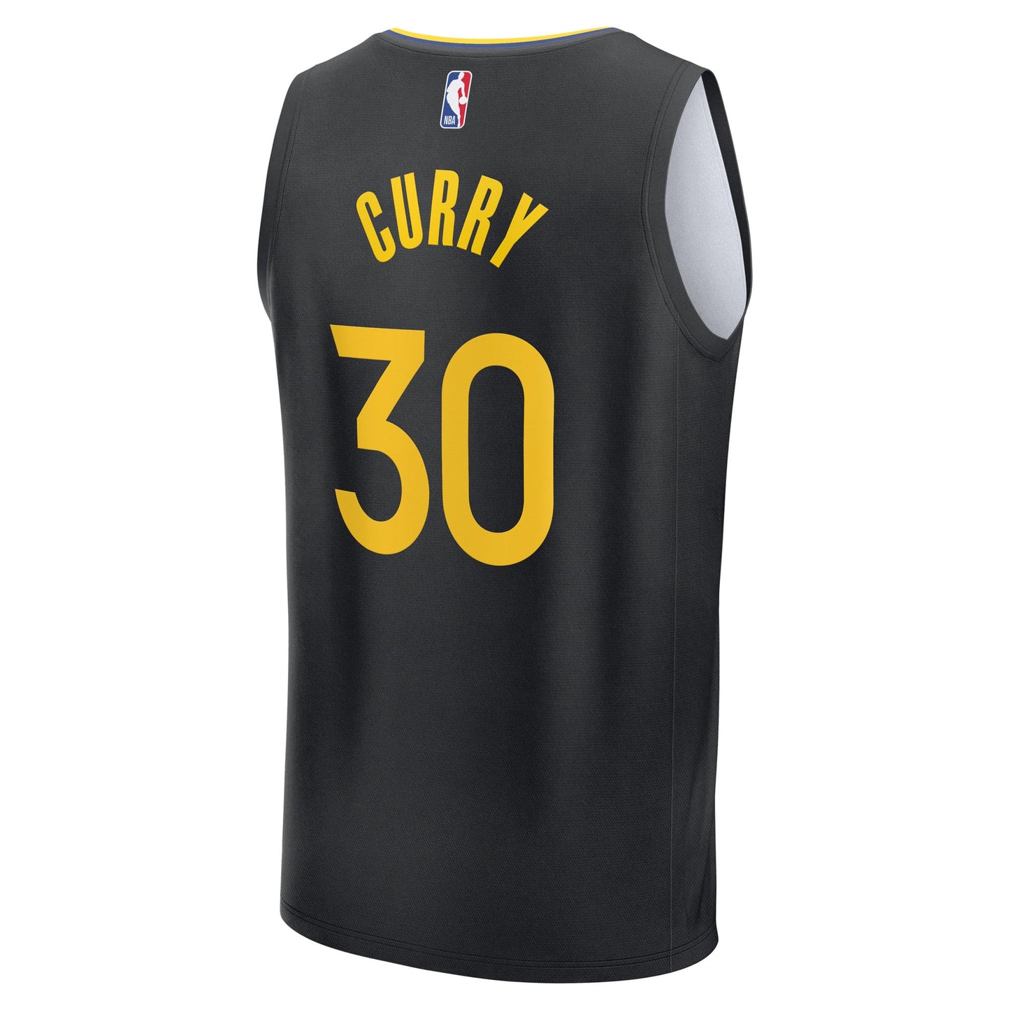 Men's Golden State Warriors Stephen Curry Fanatics Black Fast Break Replica Player Jersey - Statement Edition