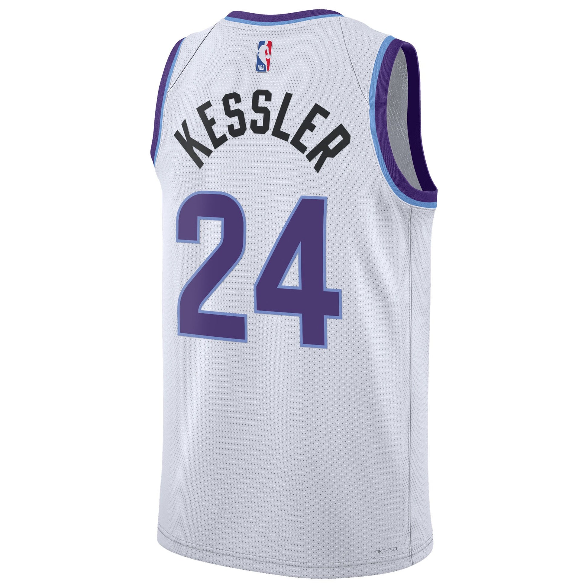 Unisex Utah Jazz Walker Kessler Nike White Swingman Jersey - Association Edition