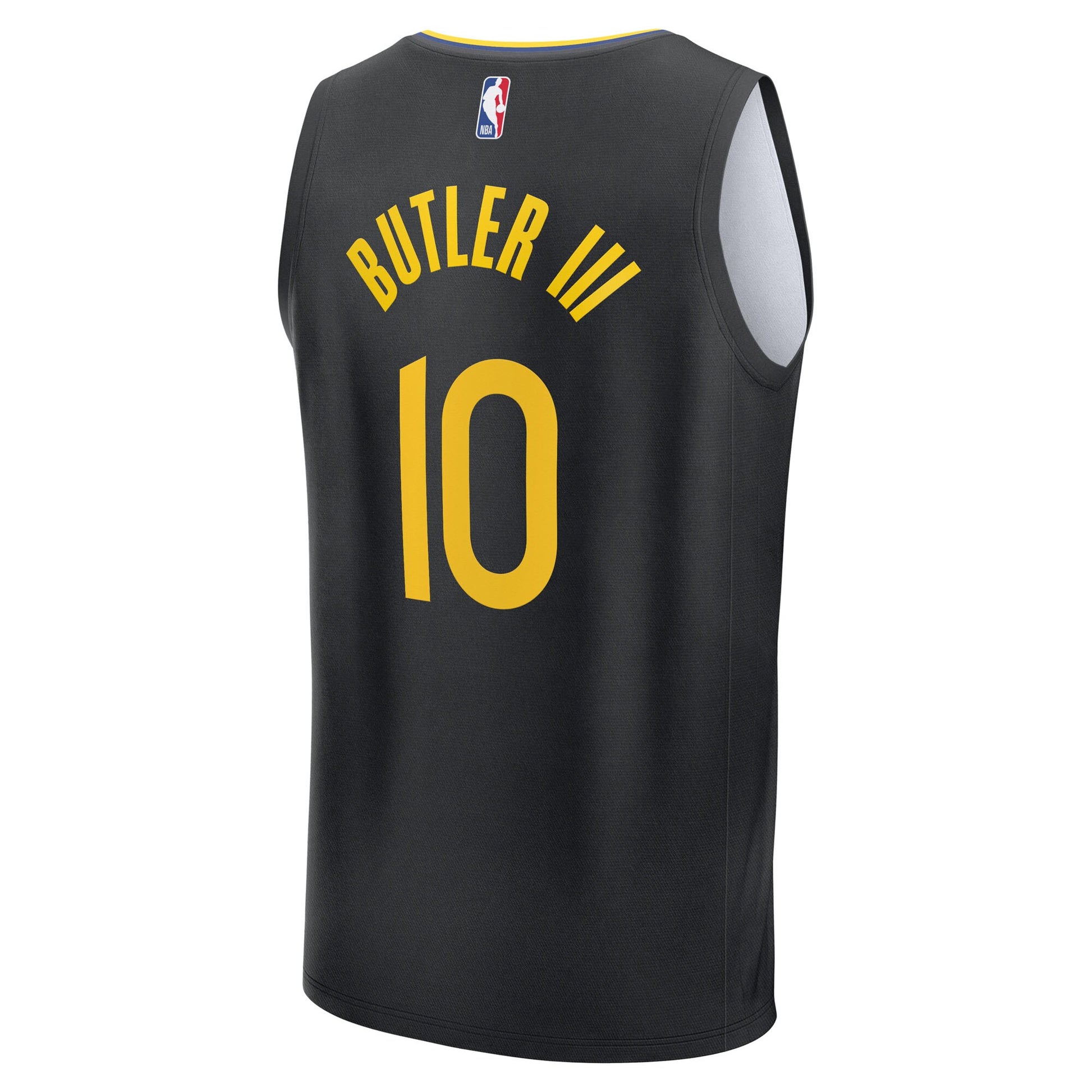 Men's Golden State Warriors Jimmy Butler III Fanatics Black Fast Break Replica Player Jersey - Statement Edition