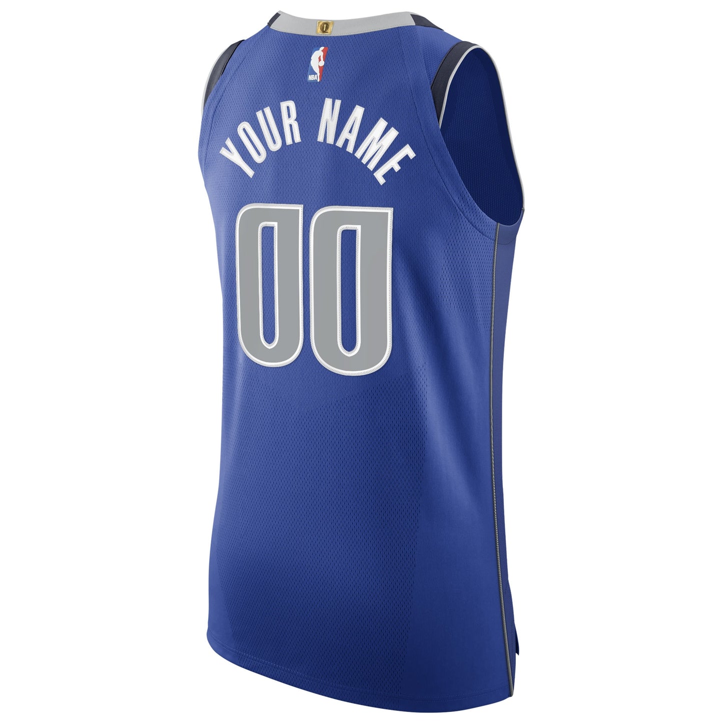Men's Dallas Mavericks Nike Royal 2020/21 Authentic Custom Jersey - Icon Edition