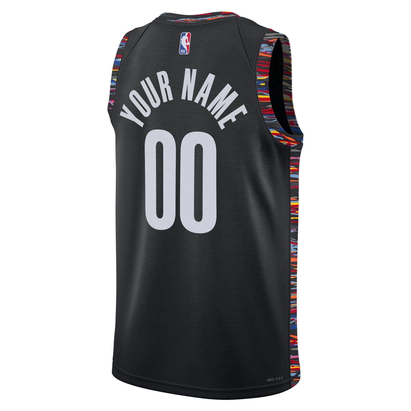 Unisex Brooklyn Nets Nike Black 2025/26 City Edition Swingman Custom Jersey