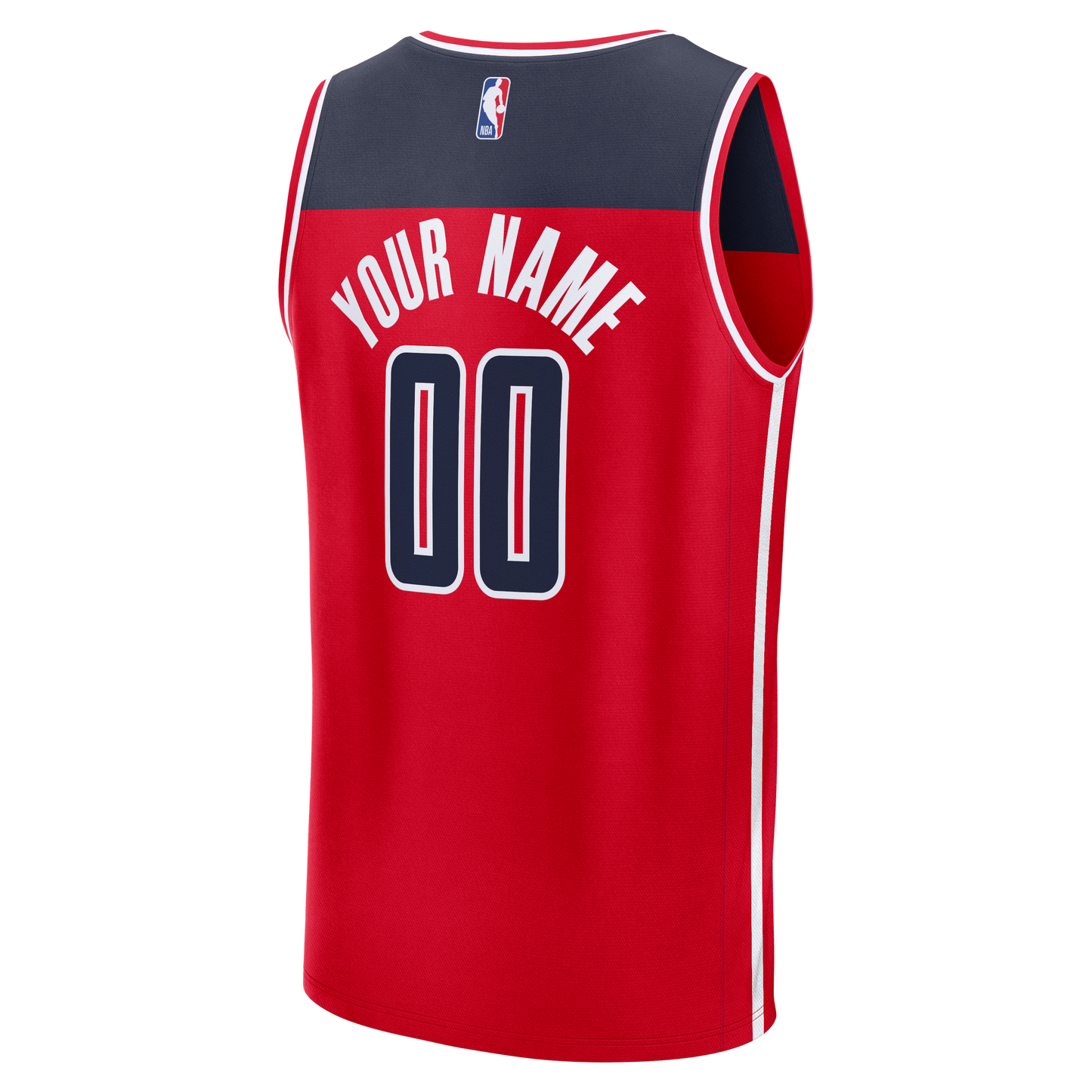 Men's Washington Wizards Fanatics Red Fastbreak Custom Jersey - Icon Edition
