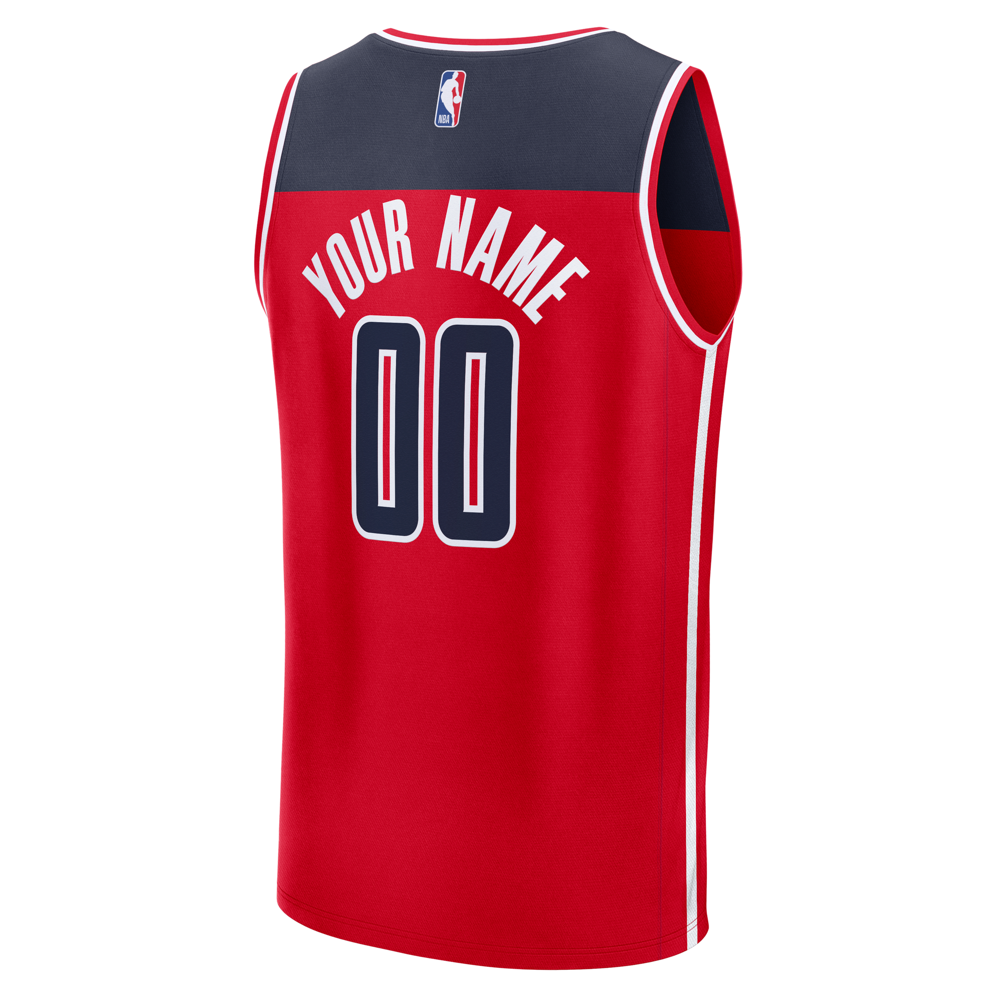 Men's Washington Wizards Fanatics Red Fastbreak Custom Jersey - Icon Edition