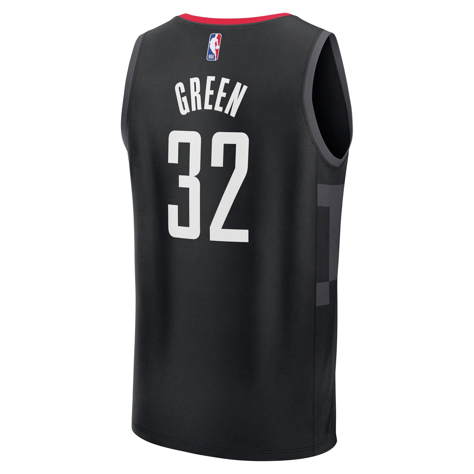 Men's Houston Rockets Jeff Green Fanatics Black Fast Break Replica Player Jersey - Statement Edition