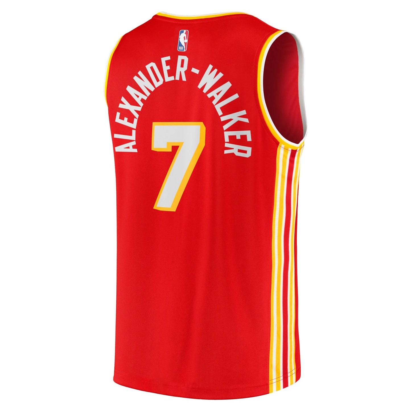 Men's Atlanta Hawks Nickeil Alexander-Walker Fanatics Red Fast Break Replica Jersey - Icon Edition