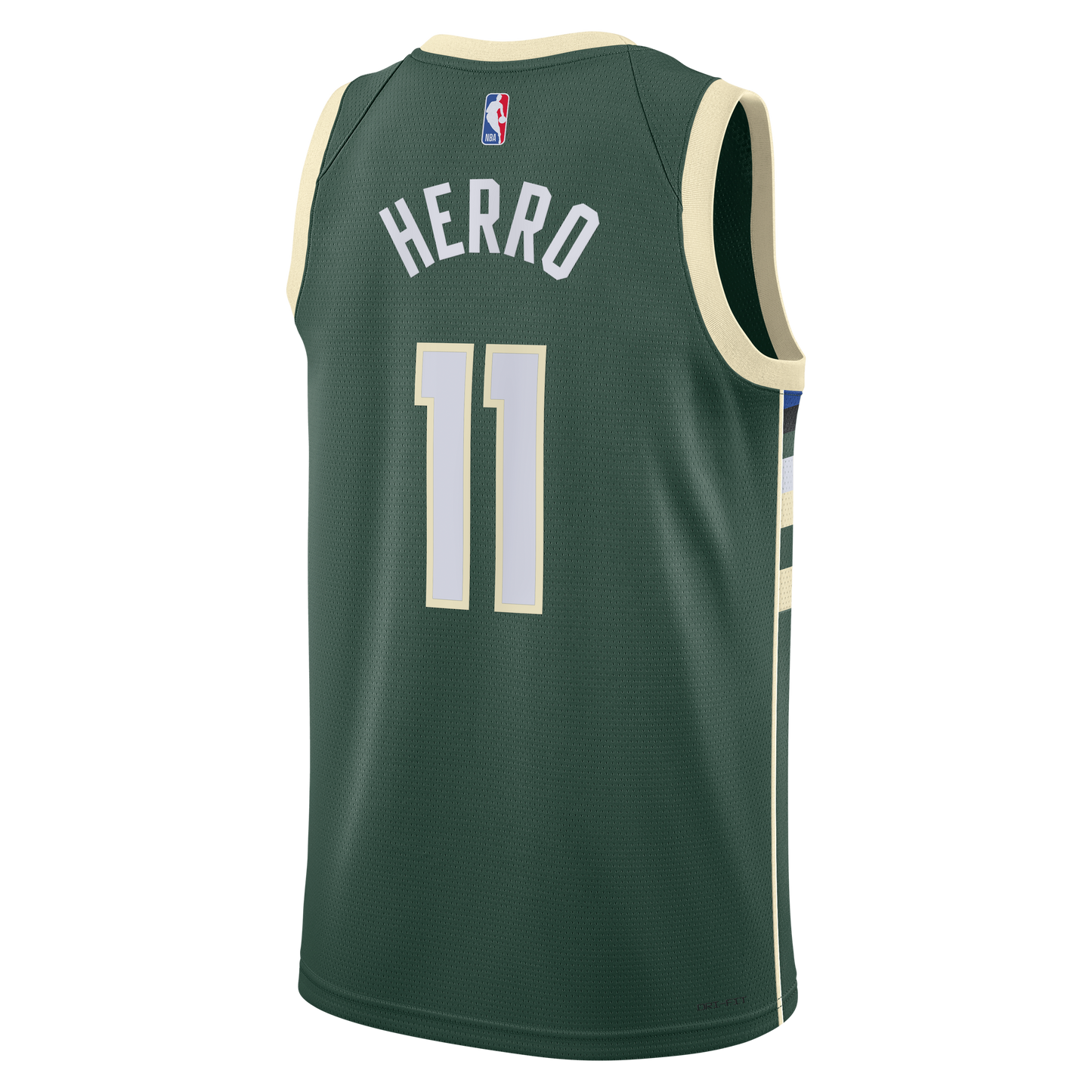 Unisex Milwaukee Bucks Tyler Herro Nike Hunter Green Swingman Jersey - Icon Edition