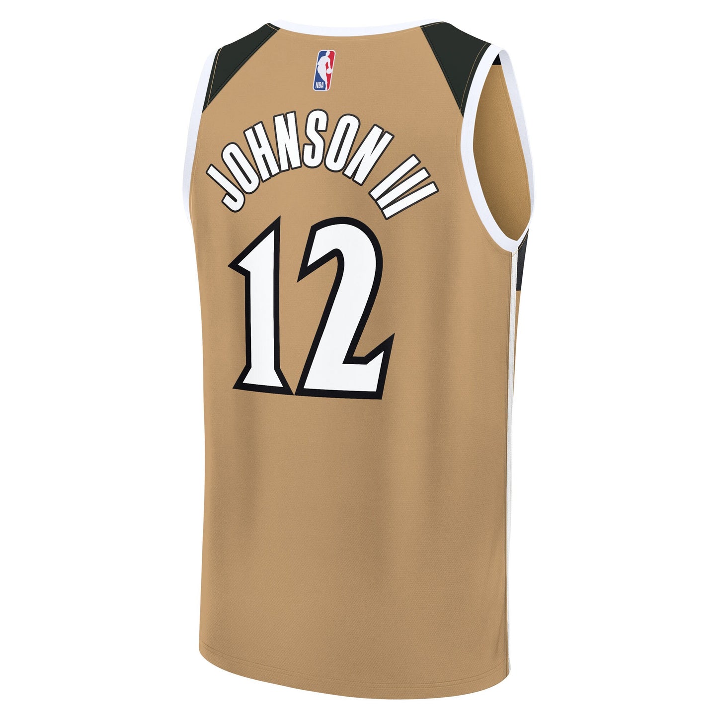 Youth Washington Wizards Tre Johnson III Fanatics Gold Fast Break Jersey - City Edition