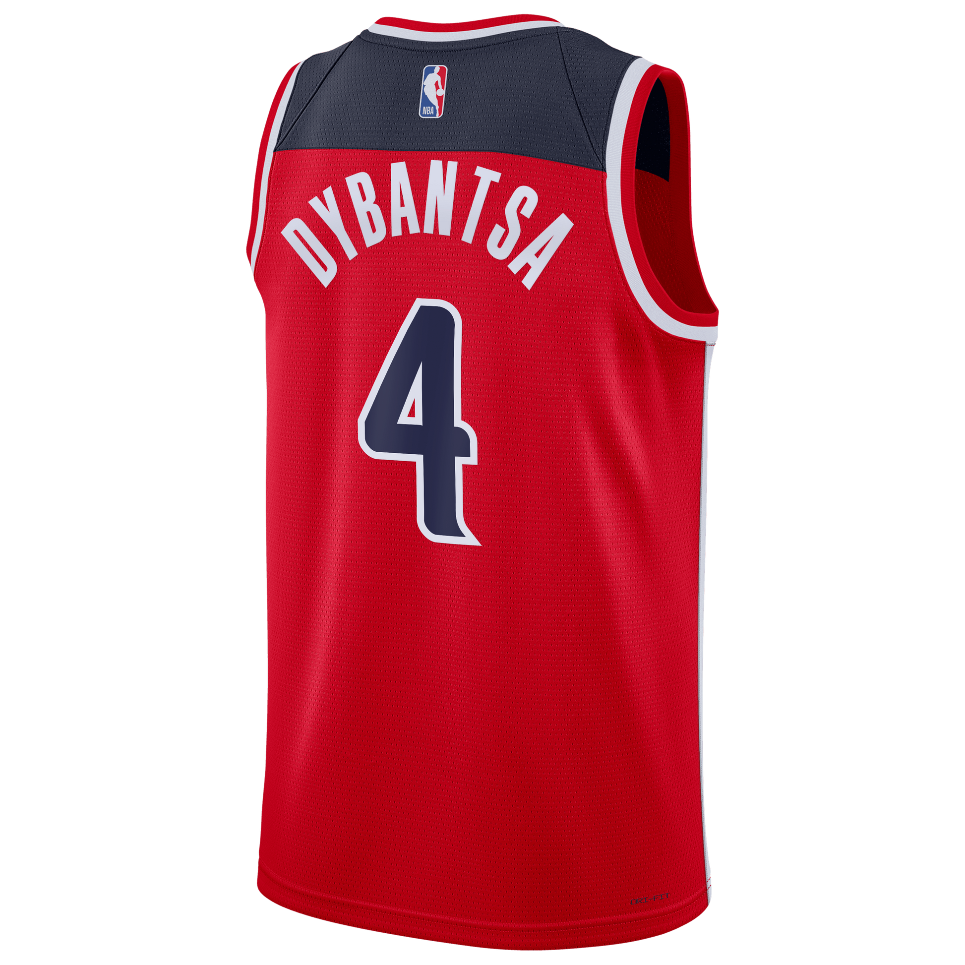 Unisex Washington Wizards AJ Dybantsa Nike Red 2026 NBA Draft Swingman Jersey - Icon Edition