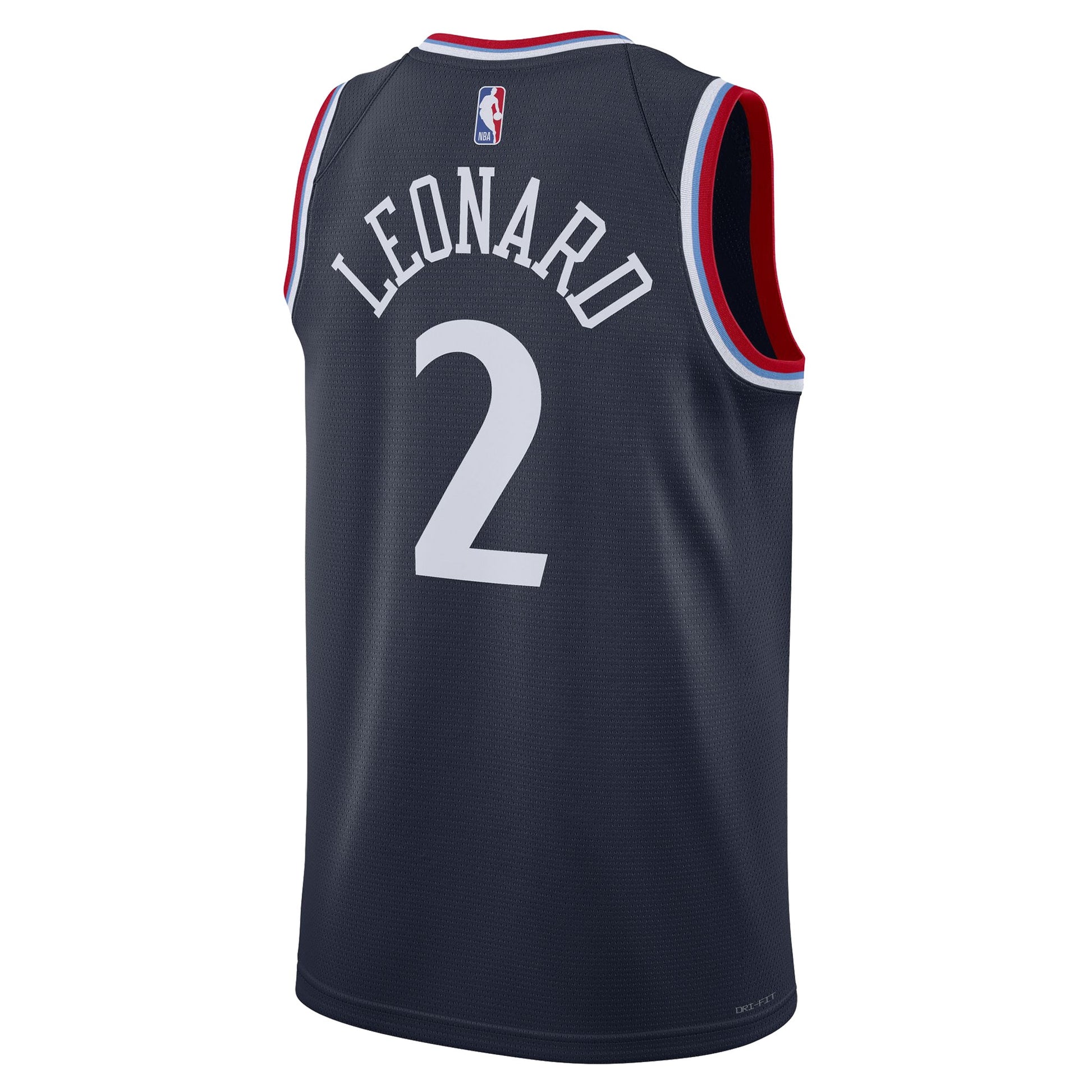Unisex LA Clippers Kawhi Leonard Nike Navy 2024/25 Swingman Jersey - Icon Edition