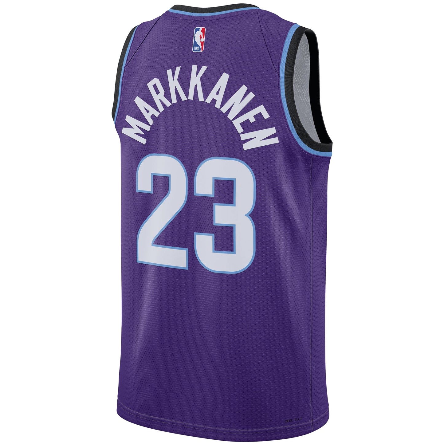 Unisex Utah Jazz Lauri Markkanen Nike Purple Swingman Jersey - Icon Edition