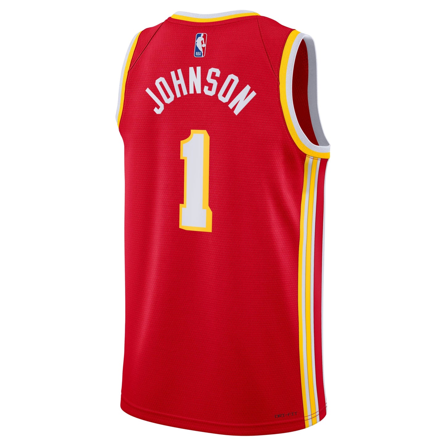Unisex Atlanta Hawks Jalen Johnson Nike Red Swingman Jersey - Icon Edition