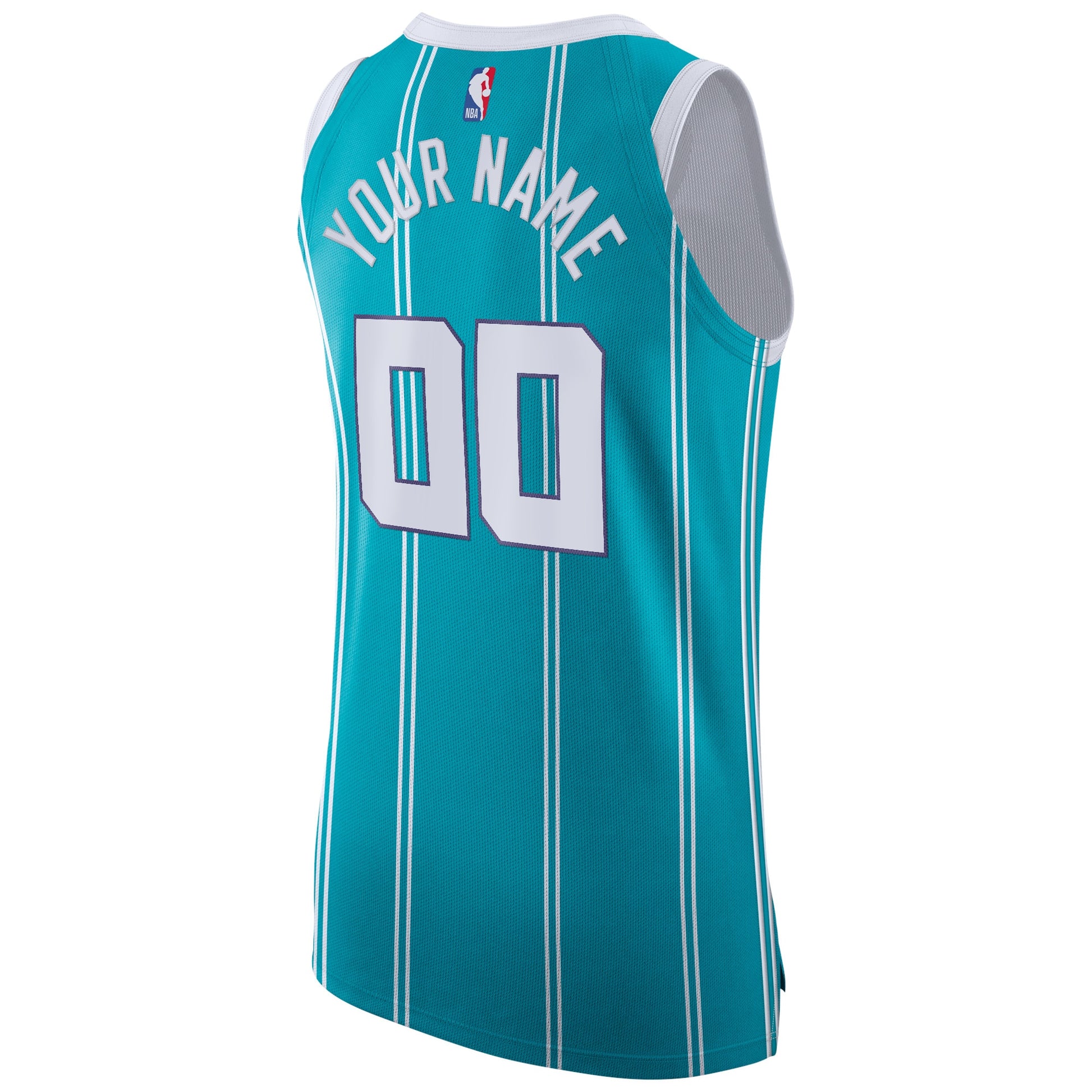 Men's Charlotte Hornets Jordan Brand Teal 2020/21 Authentic Custom Jersey - Icon Edition