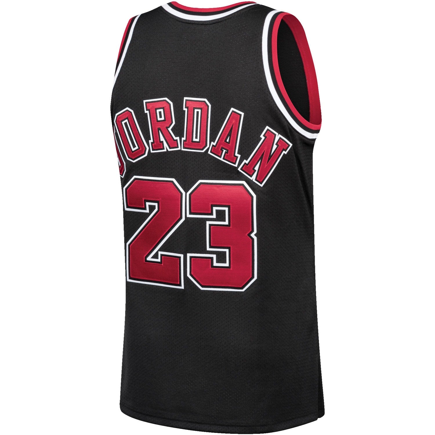 Men's Chicago Bulls Michael Jordan Mitchell & Ness Black 1997/98 Hardwood Classics Authentic Jersey
