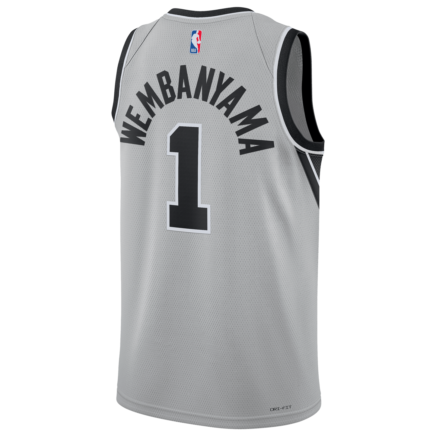 Unisex San Antonio Spurs Victor Wembanyama Jordan Brand Silver Swingman Jersey - Statement Edition