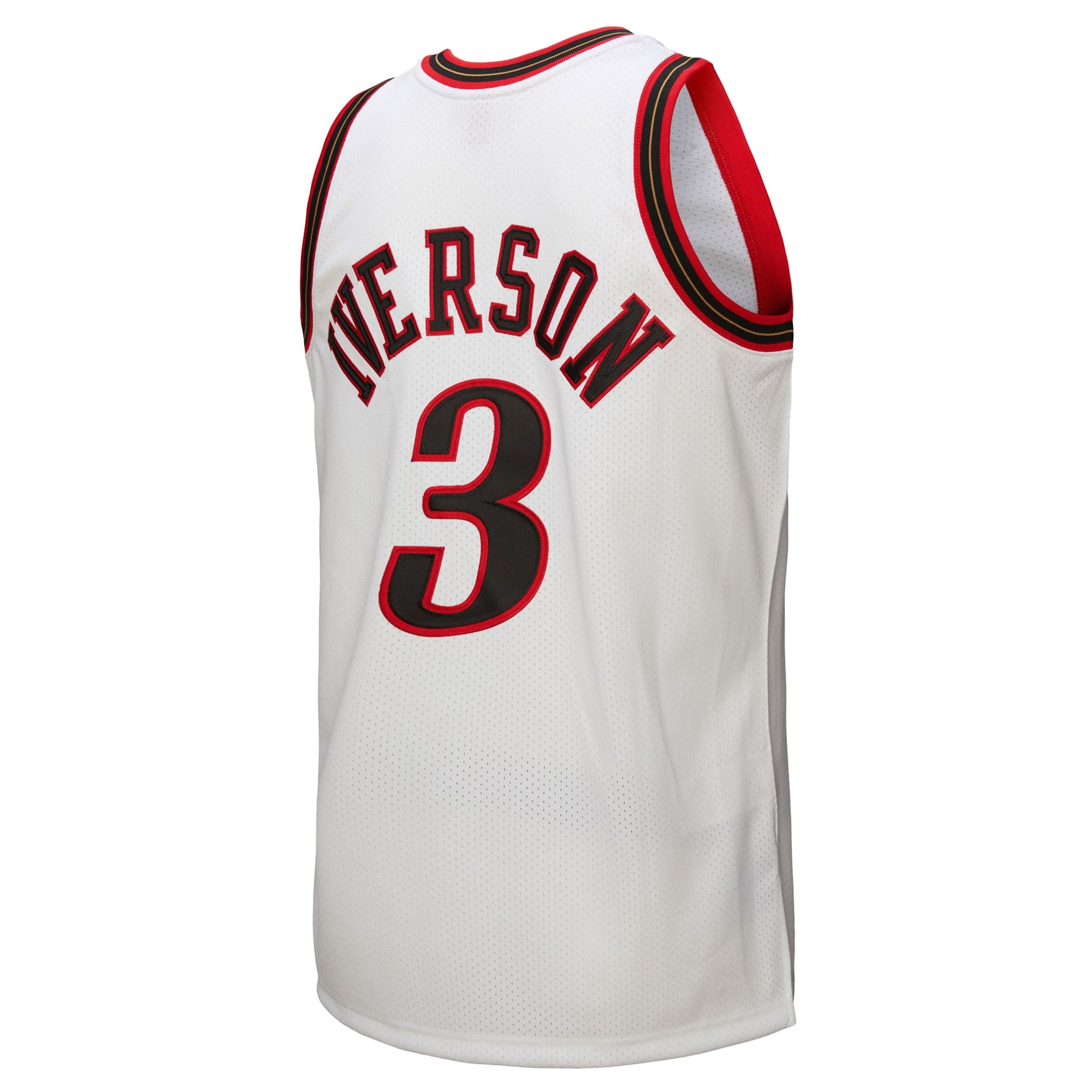 Men's Philadelphia 76ers Allen Iverson Mitchell & Ness White 2000 NBA All-Star Game Authentic Jersey