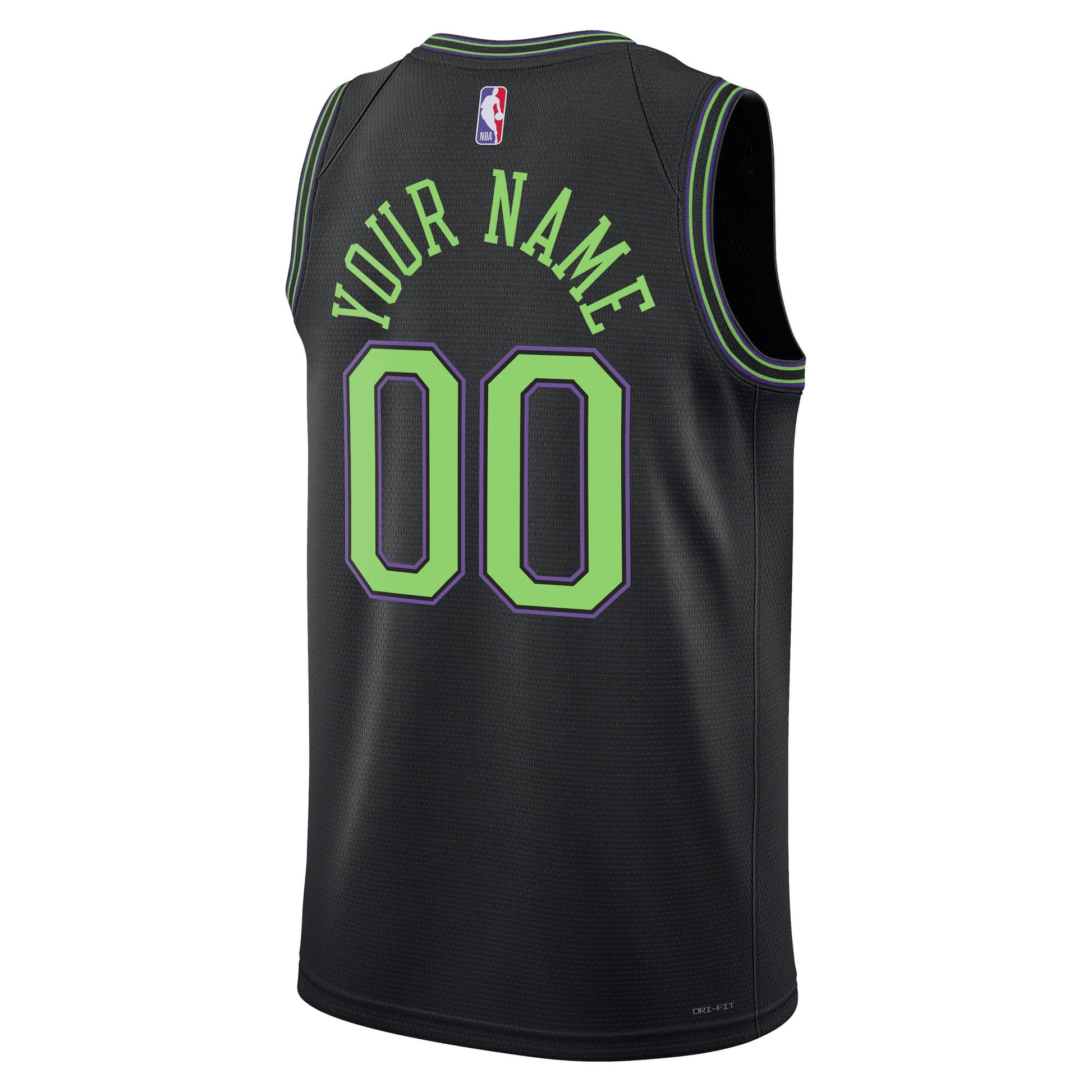 Unisex New Orleans Pelicans Nike Black 2025/26 City Edition Swingman Custom Jersey
