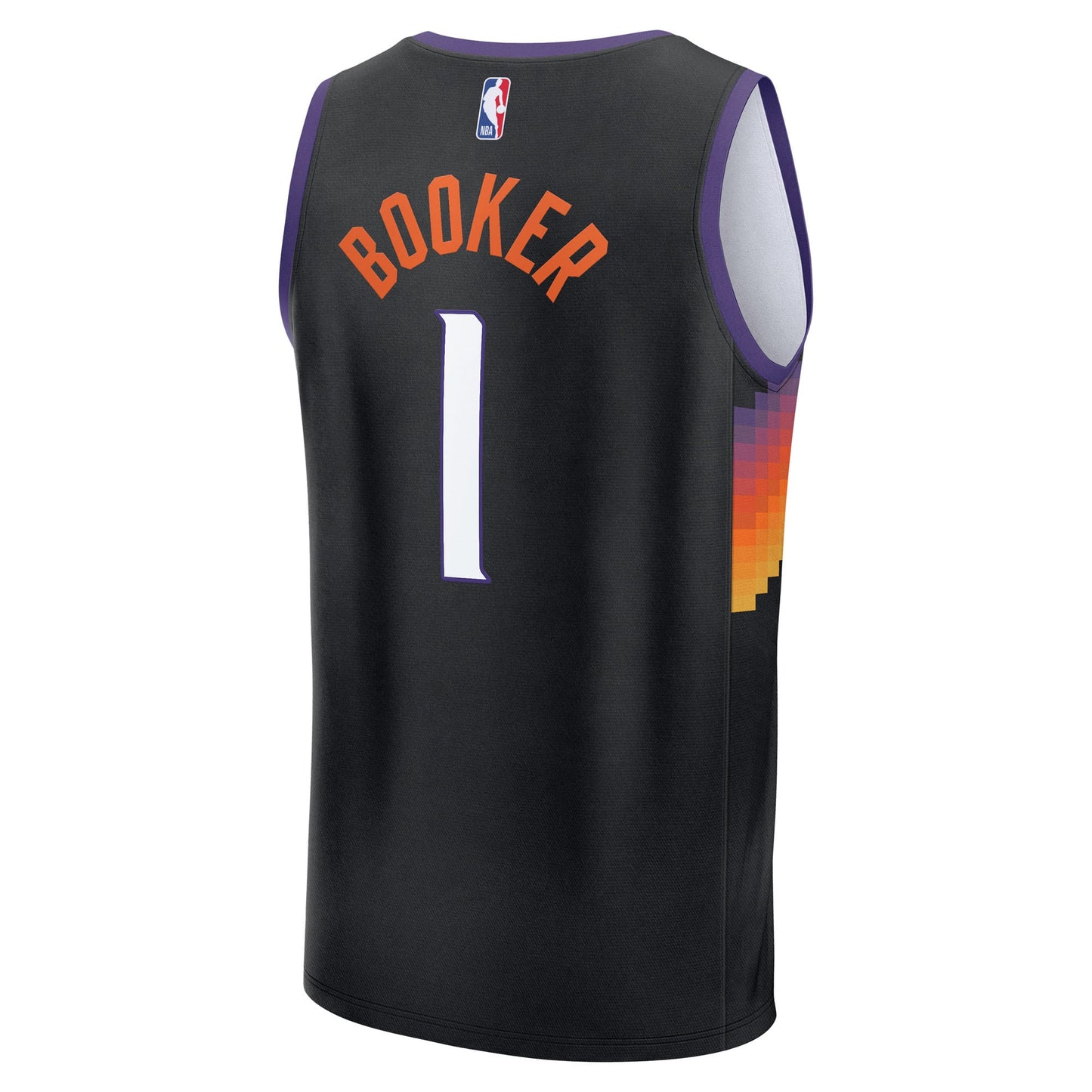Youth Phoenix Suns Devin Booker Fanatics Black 2025/26 City Edition Fast Break Jersey