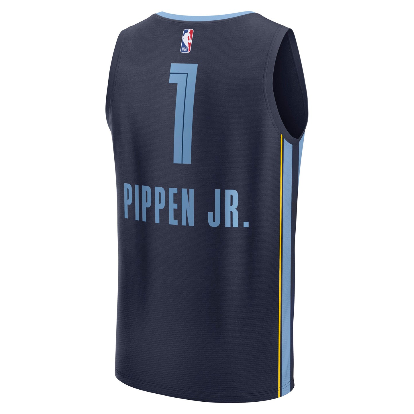Men's Memphis Grizzlies Scotty Pippen Jr. Fanatics Navy Fast Break Replica Player Jersey - Icon Edition