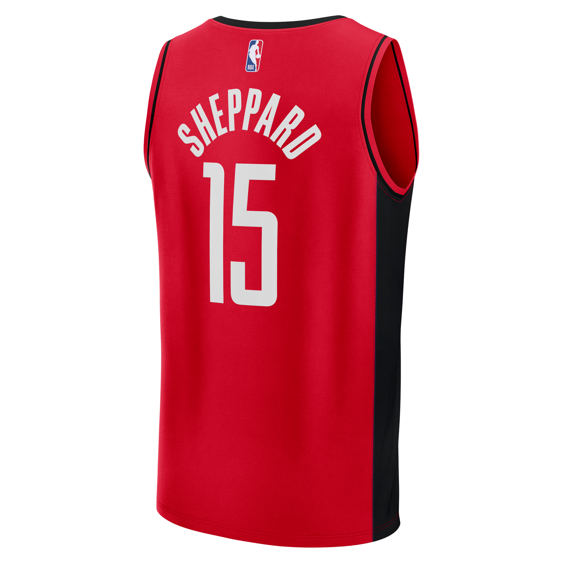 Men's Houston Rockets Reed Sheppard Fanatics Red Fast Break Replica Jersey - Icon Edition