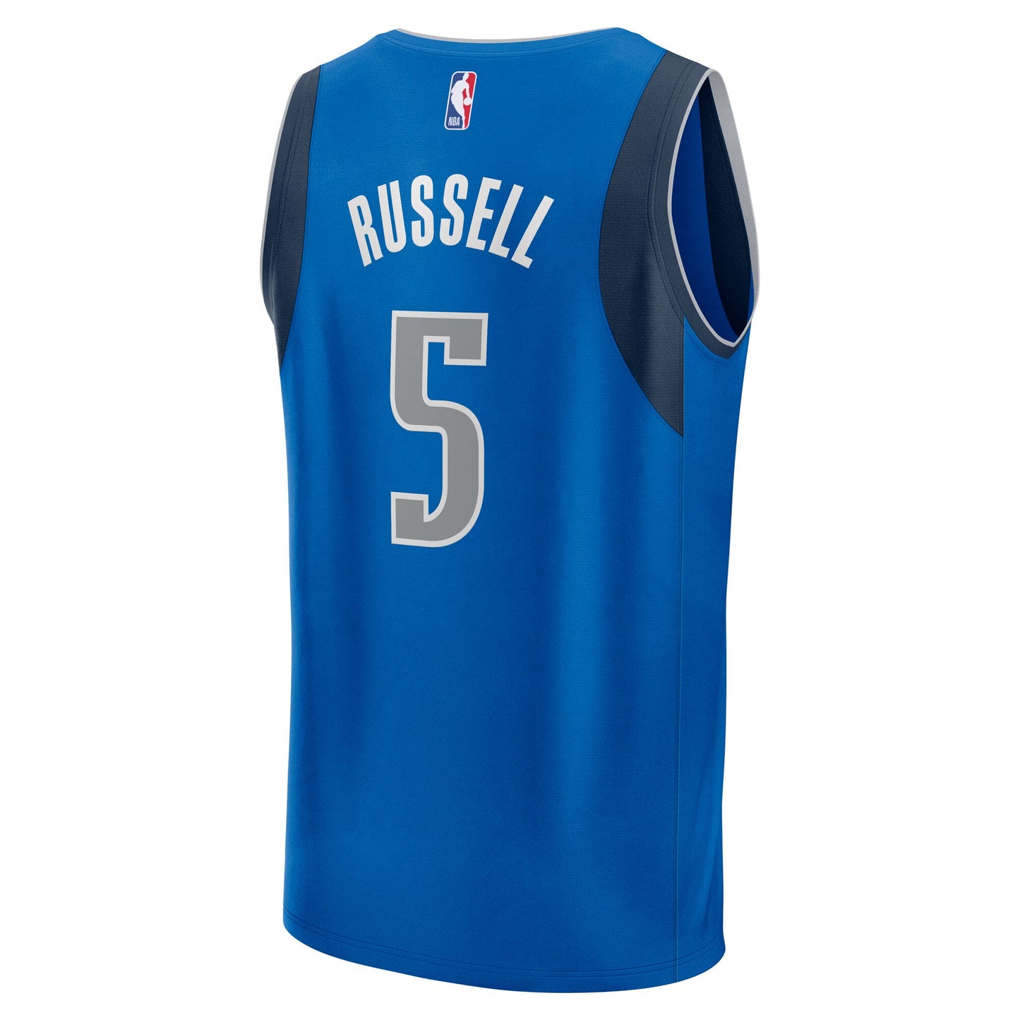 Men's Dallas Mavericks D'Angelo Russell Fanatics Blue Fast Break Replica Player Jersey - Icon Edition