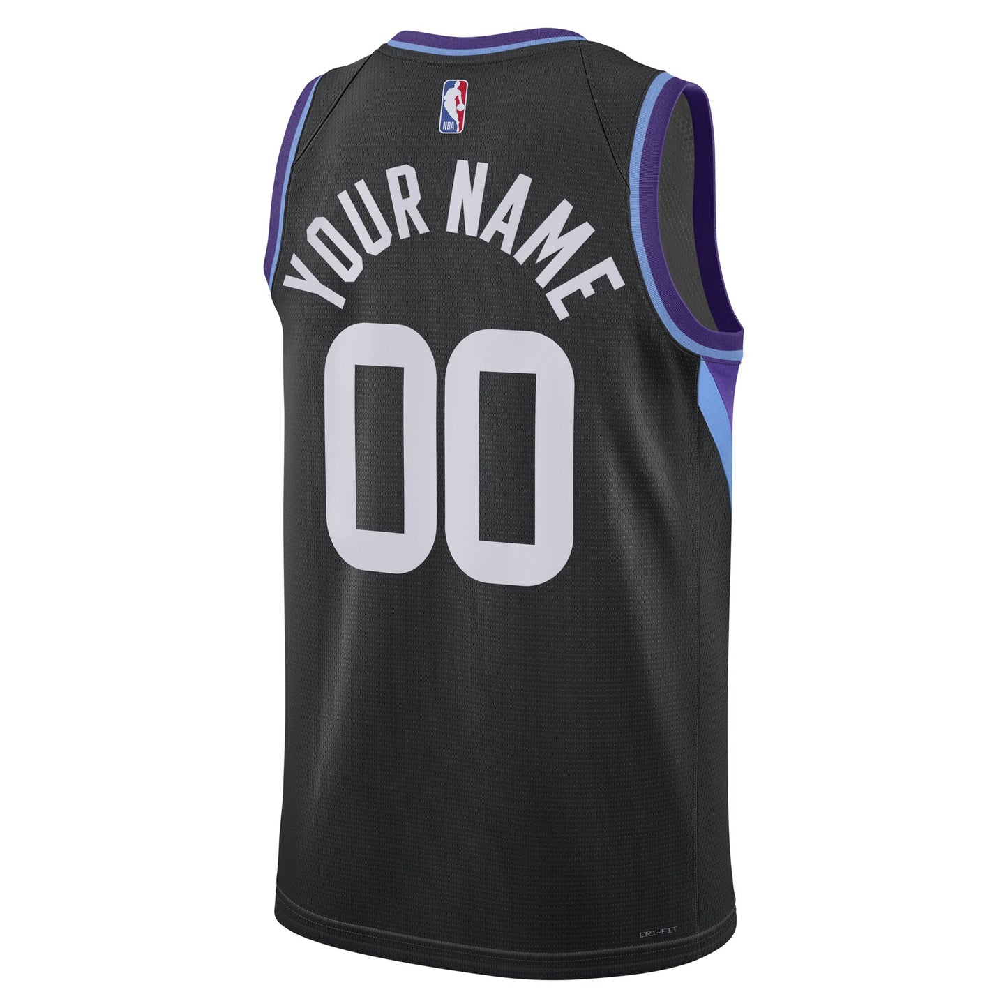 Unisex Utah Jazz  Jordan Brand Black 2024/25 Custom Swingman Jersey - Statement Edition