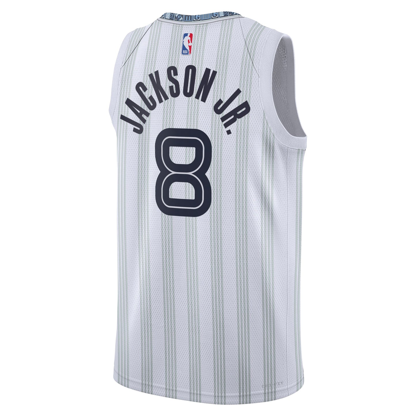 Unisex Memphis Grizzlies Jaren Jackson Jr. Nike White 2025/26 Swingman Jersey - City Edition