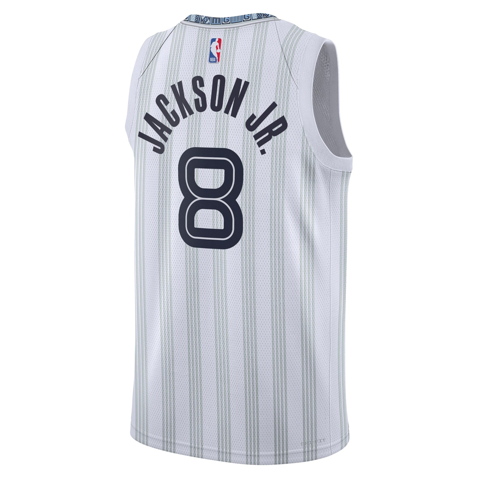 Unisex Memphis Grizzlies Jaren Jackson Jr. Nike White 2025/26 Swingman Jersey - City Edition