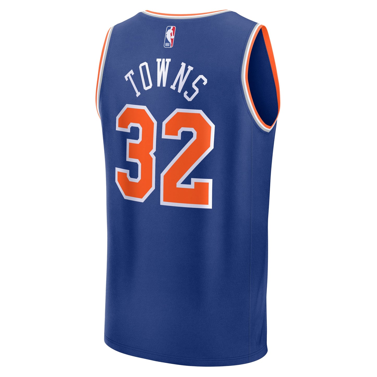 Youth New York Knicks Karl-Anthony Towns Fanatics Blue Fast Break Replica Player Jersey - Icon Edition