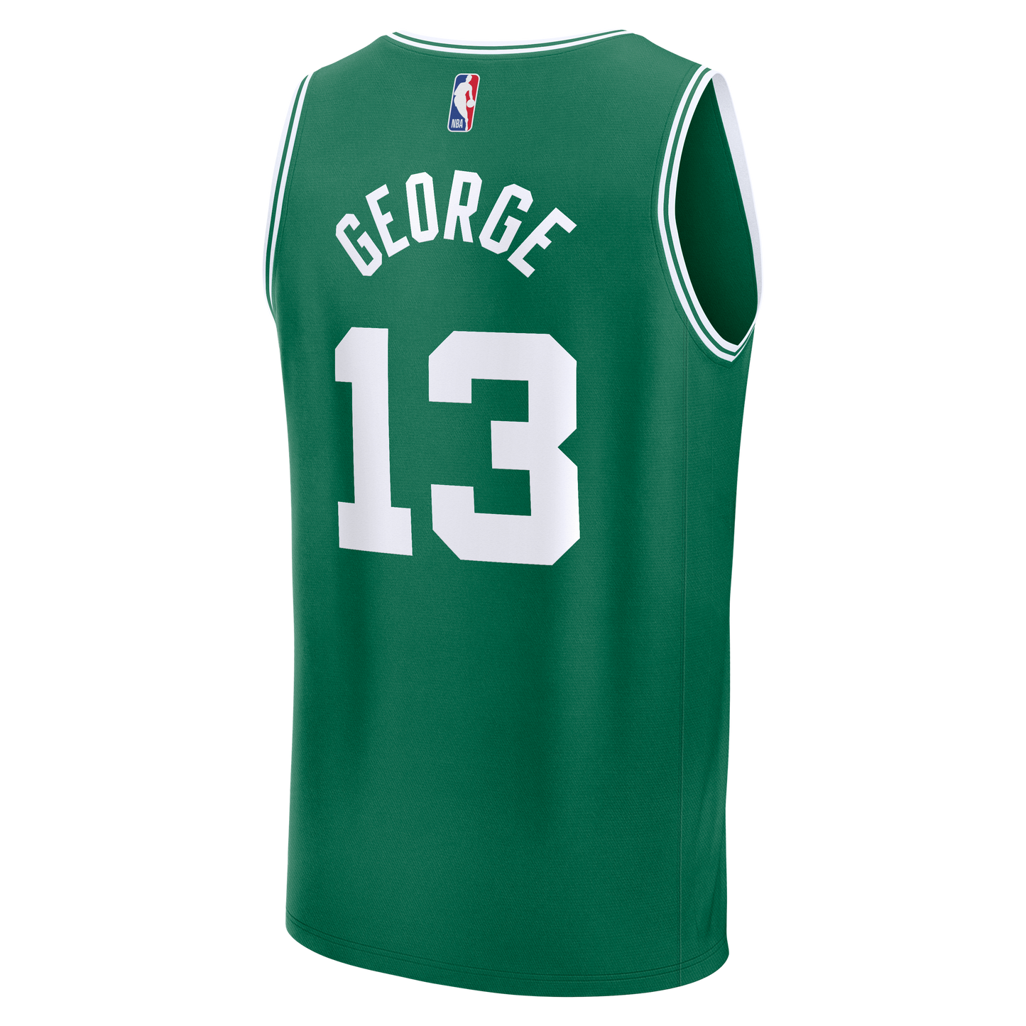 Men's Boston Celtics Paul George Fanatics Kelly Green Fast Break Replica Jersey - Icon Edition